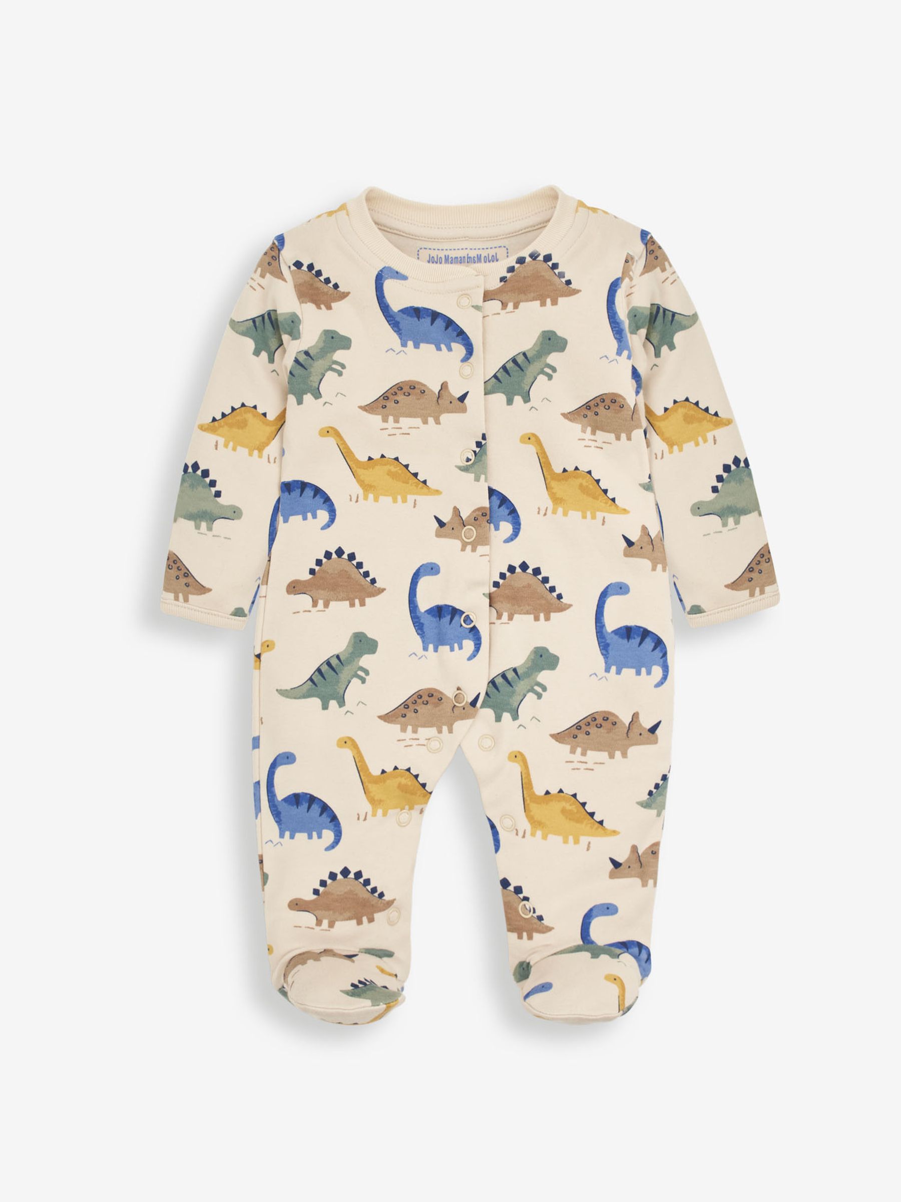 Stone Dinosaur Print Sleepsuit - Image 1 of 3