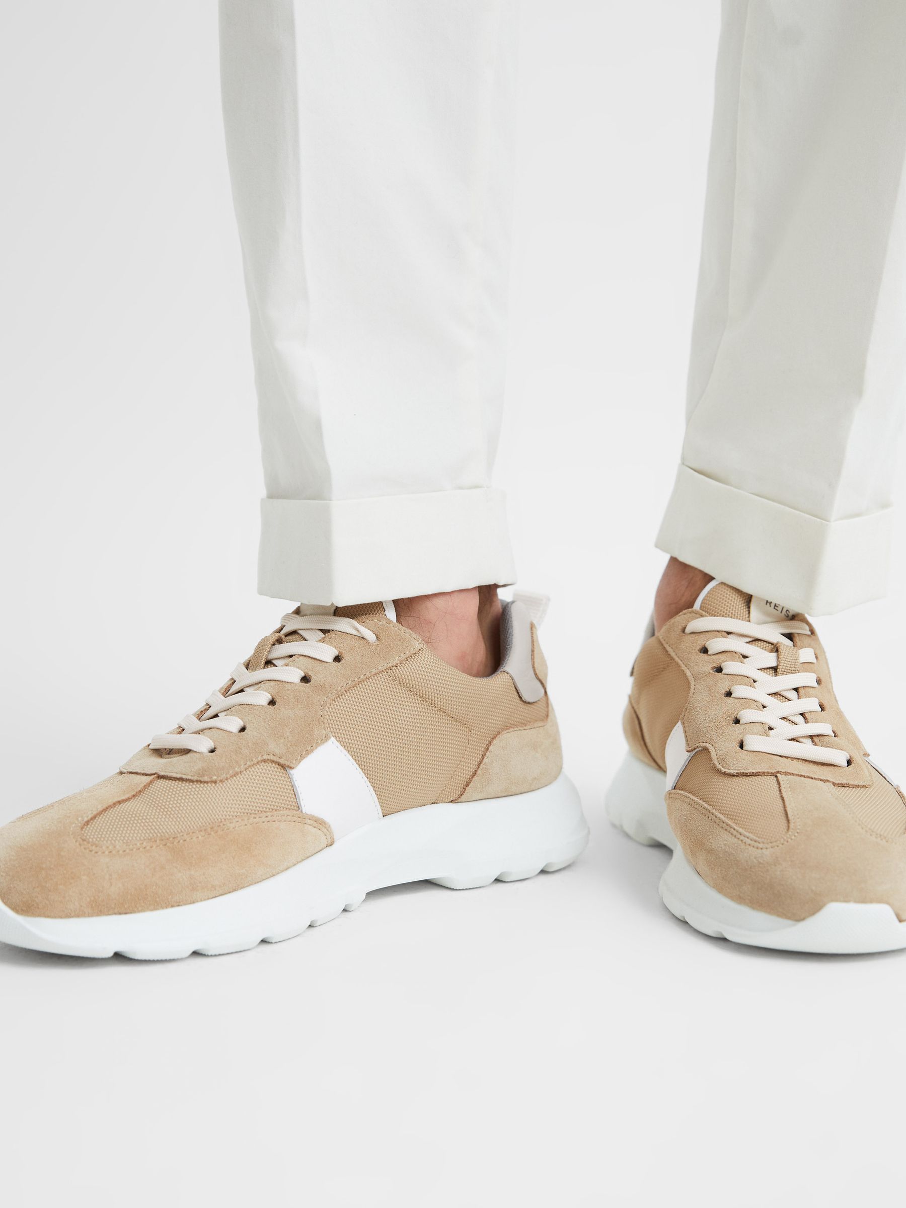 Lite Running Trainers in Sand - Image 2 of 6