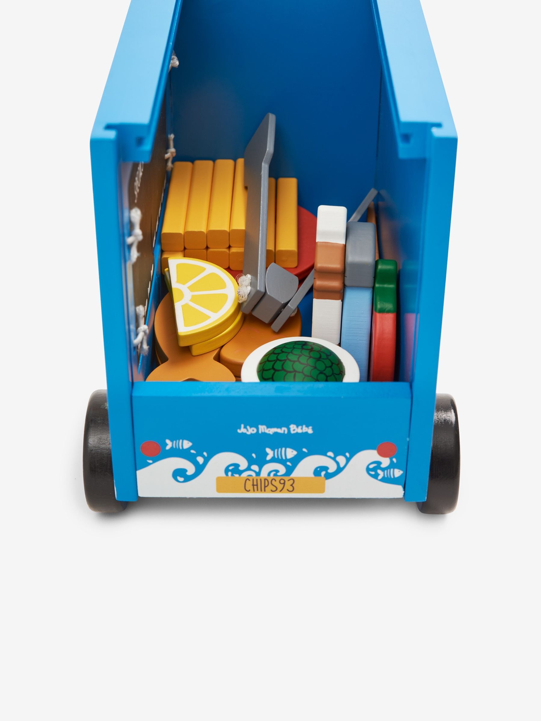 Wooden Fish & Chip Van in Blue - Image 7 of 7