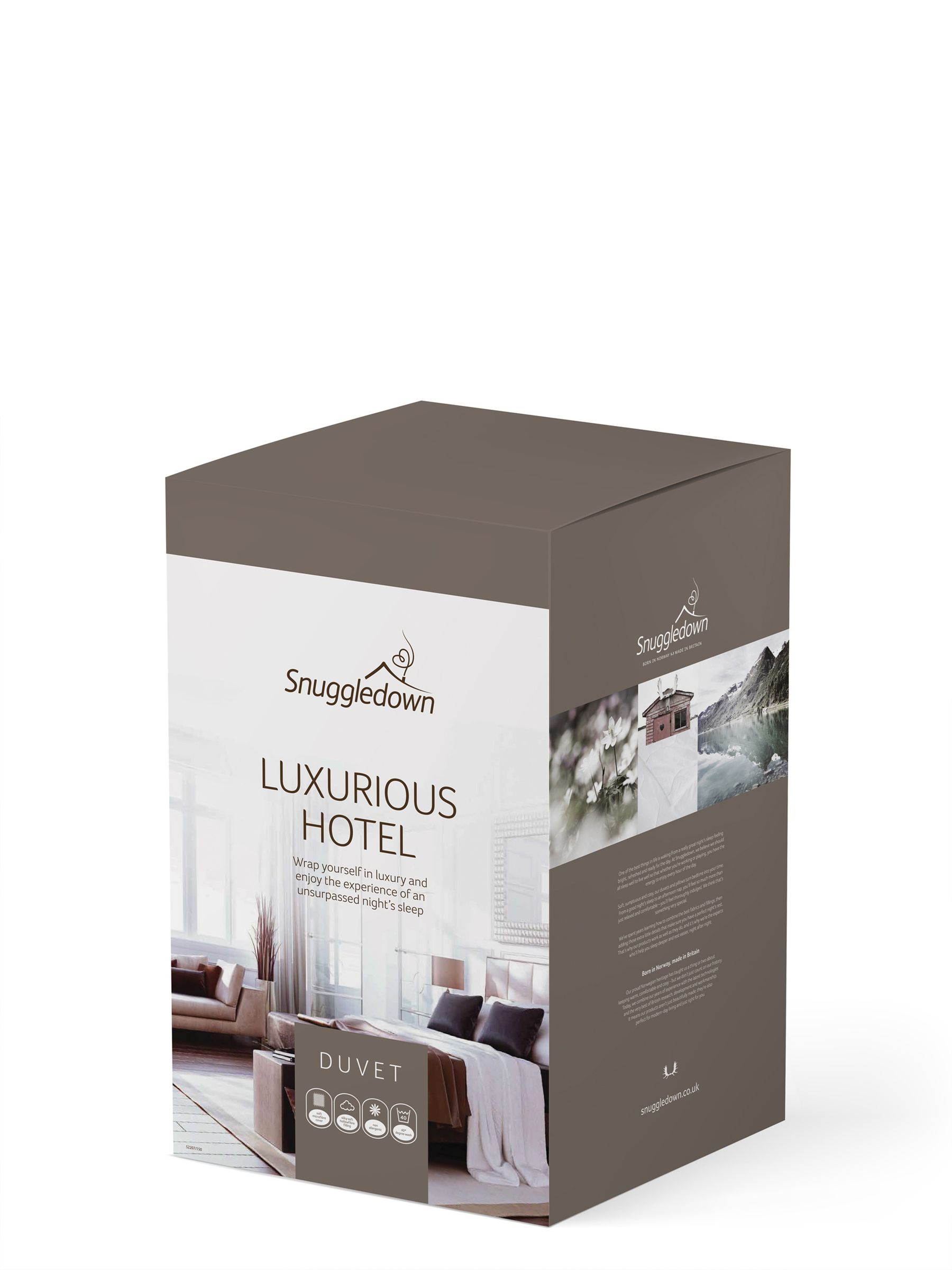 Snuggledown White Luxurious Hotel 13.5 Tog Duvet - Image 7 of 7