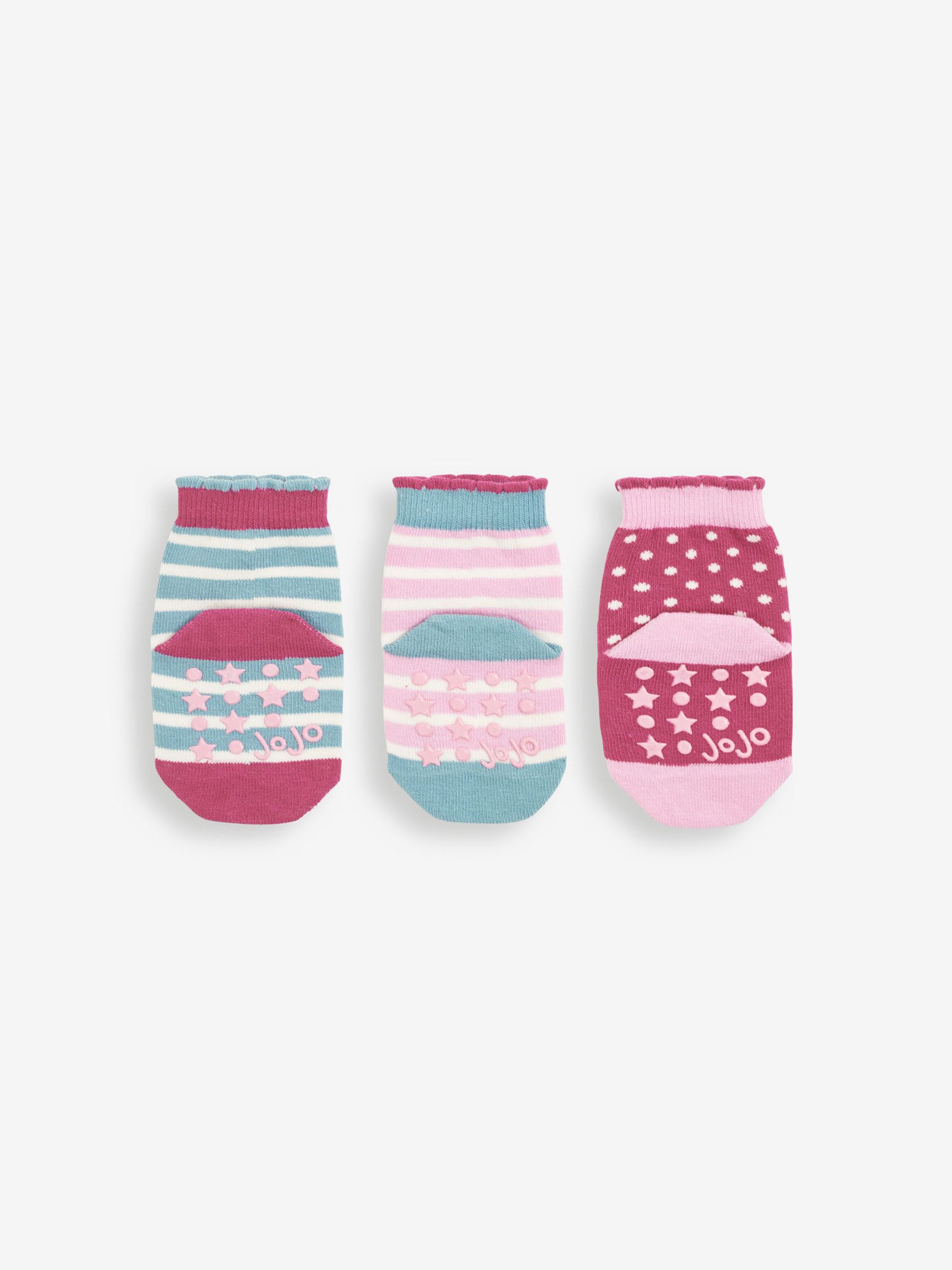 Pink 3-Pack Guinea Pig Socks - Image 2 of 3
