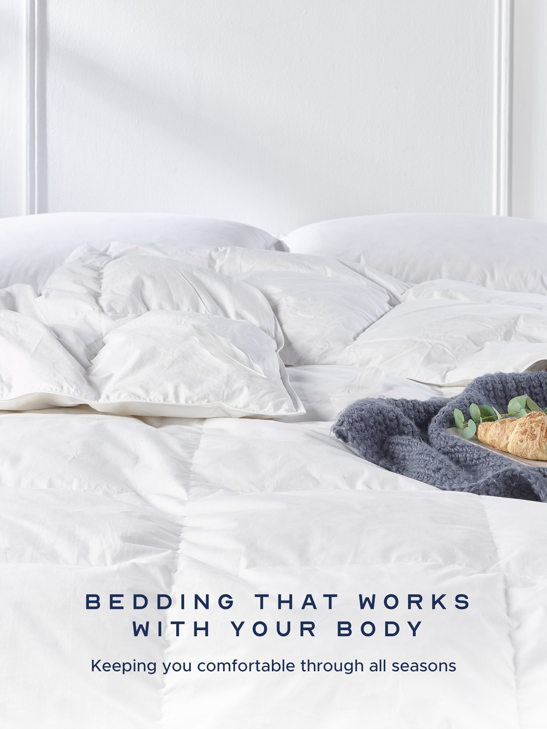 Snuggledown White Goose Feather & Down 10.5 Tog Duvet - Image 2 of 8