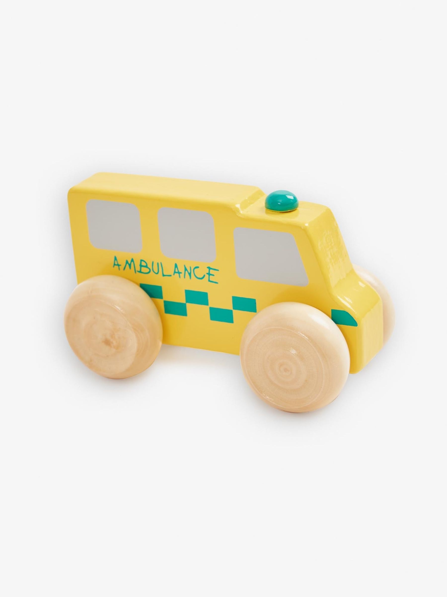 Wooden Emergency Vehicles Set - Image 2 of 9