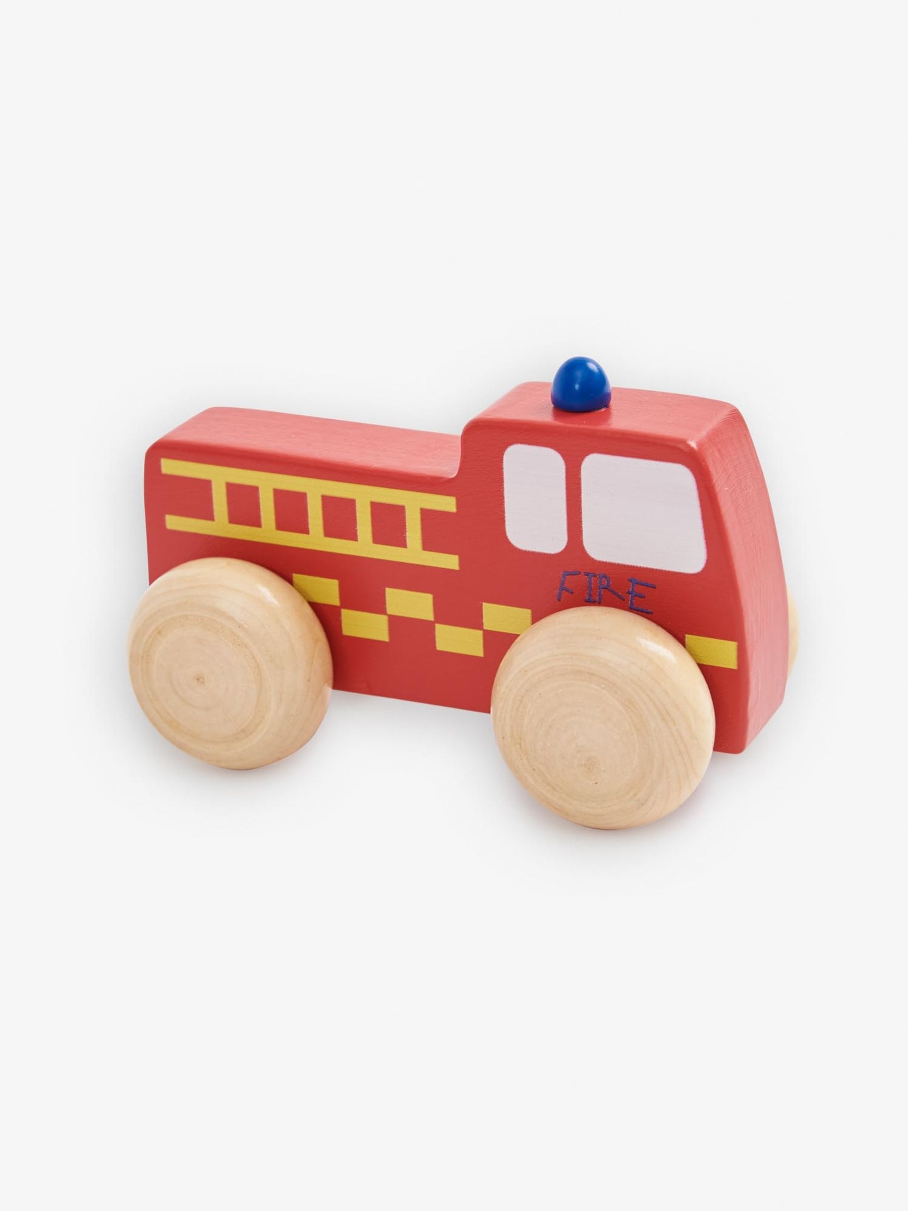 Wooden Emergency Vehicles Set - Image 3 of 9