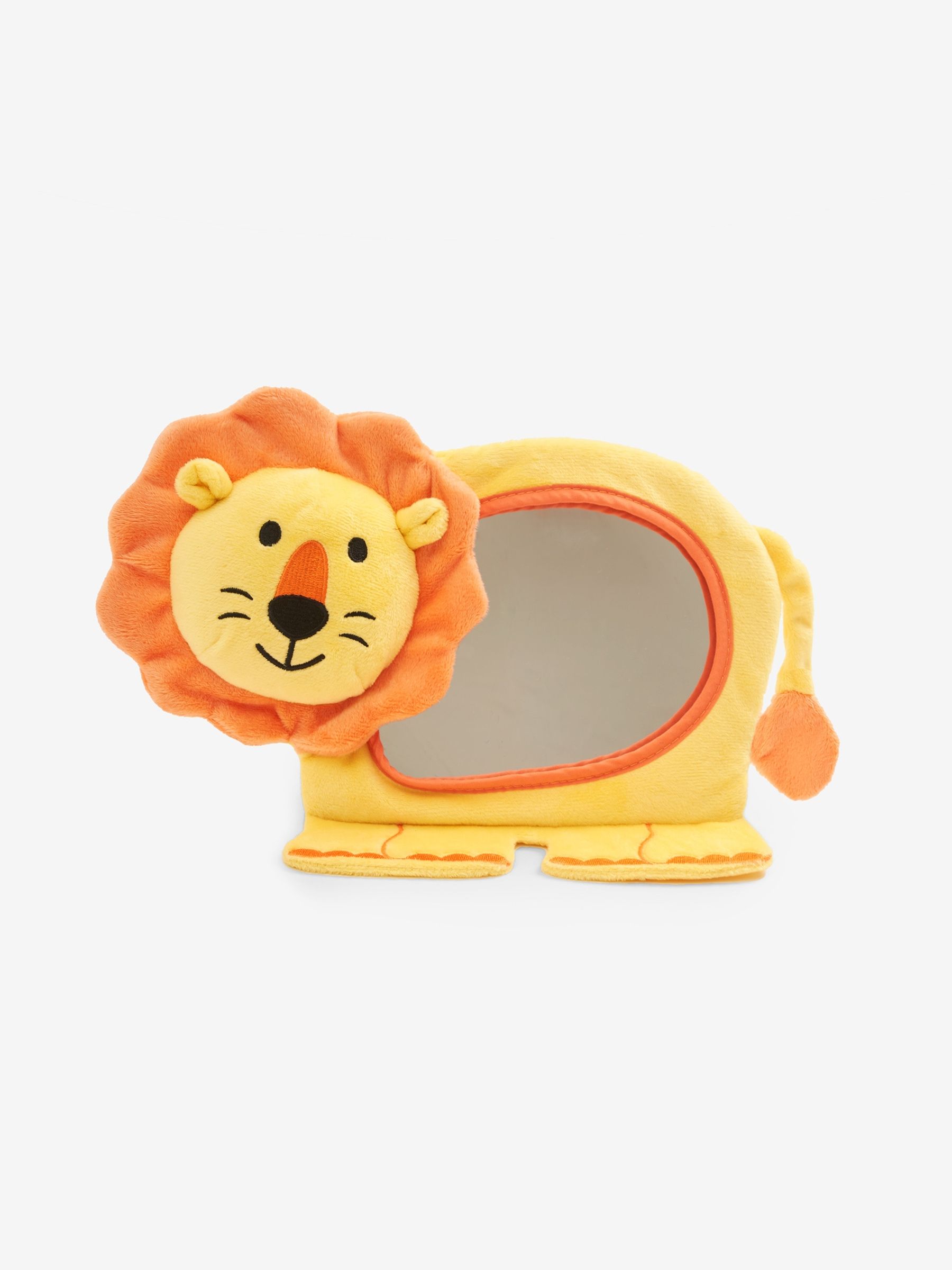 Lion Tummy Time Mirror in Yellow - Image 1 of 4