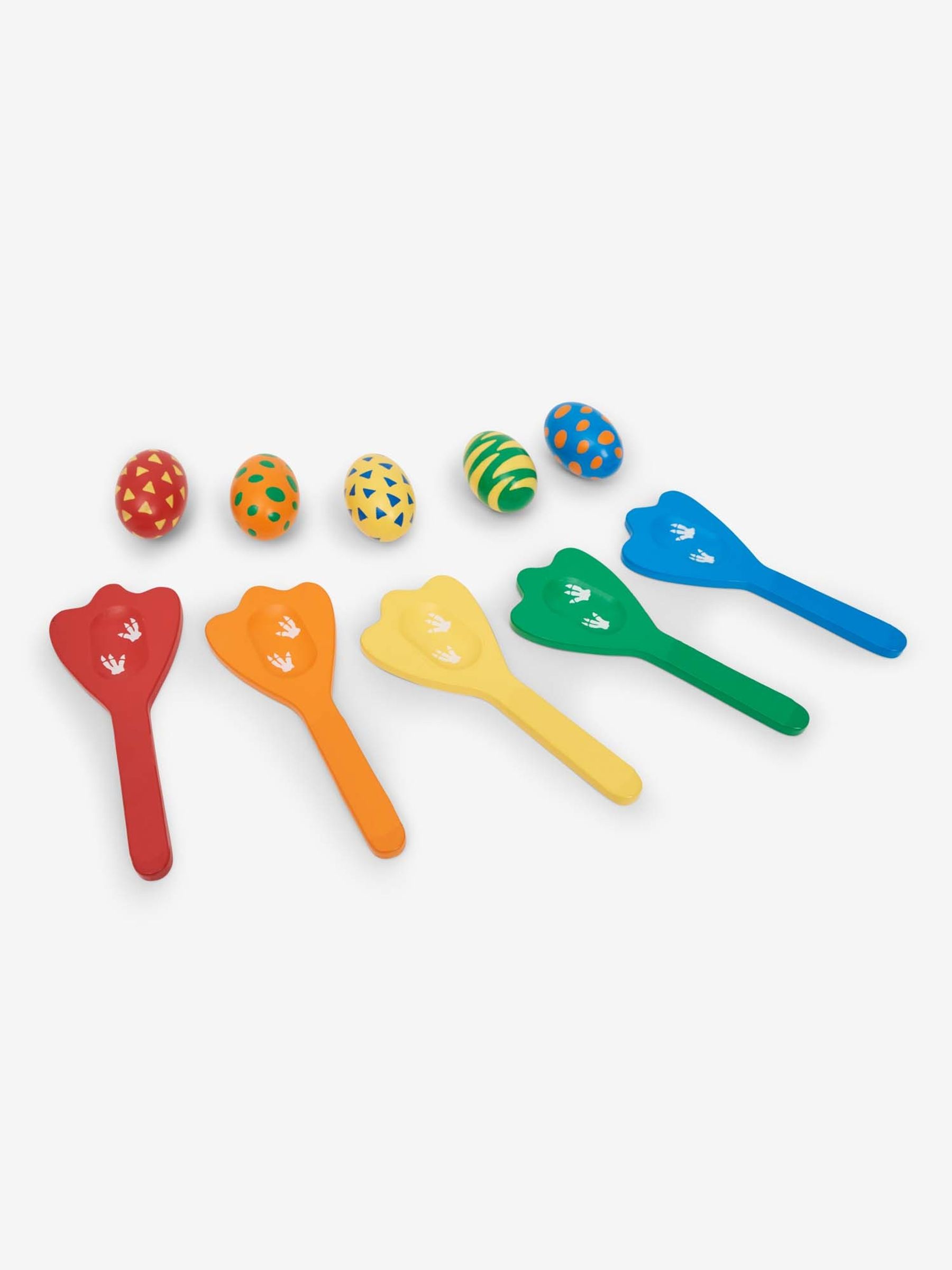 Dinosaur Egg & Spoon Race Set in Red - Image 1 of 4
