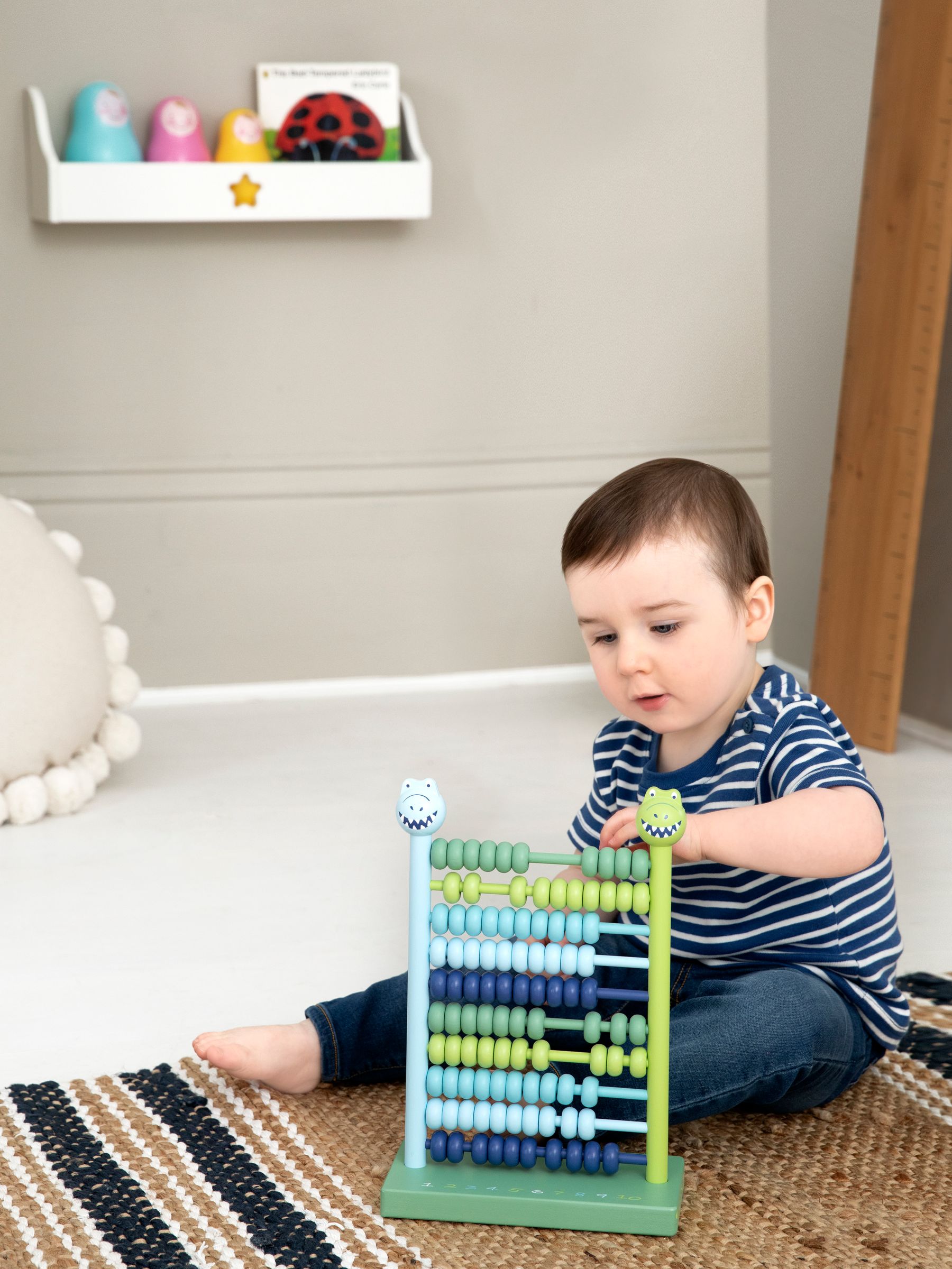 Wooden Dinosaur Abacus - Image 3 of 4
