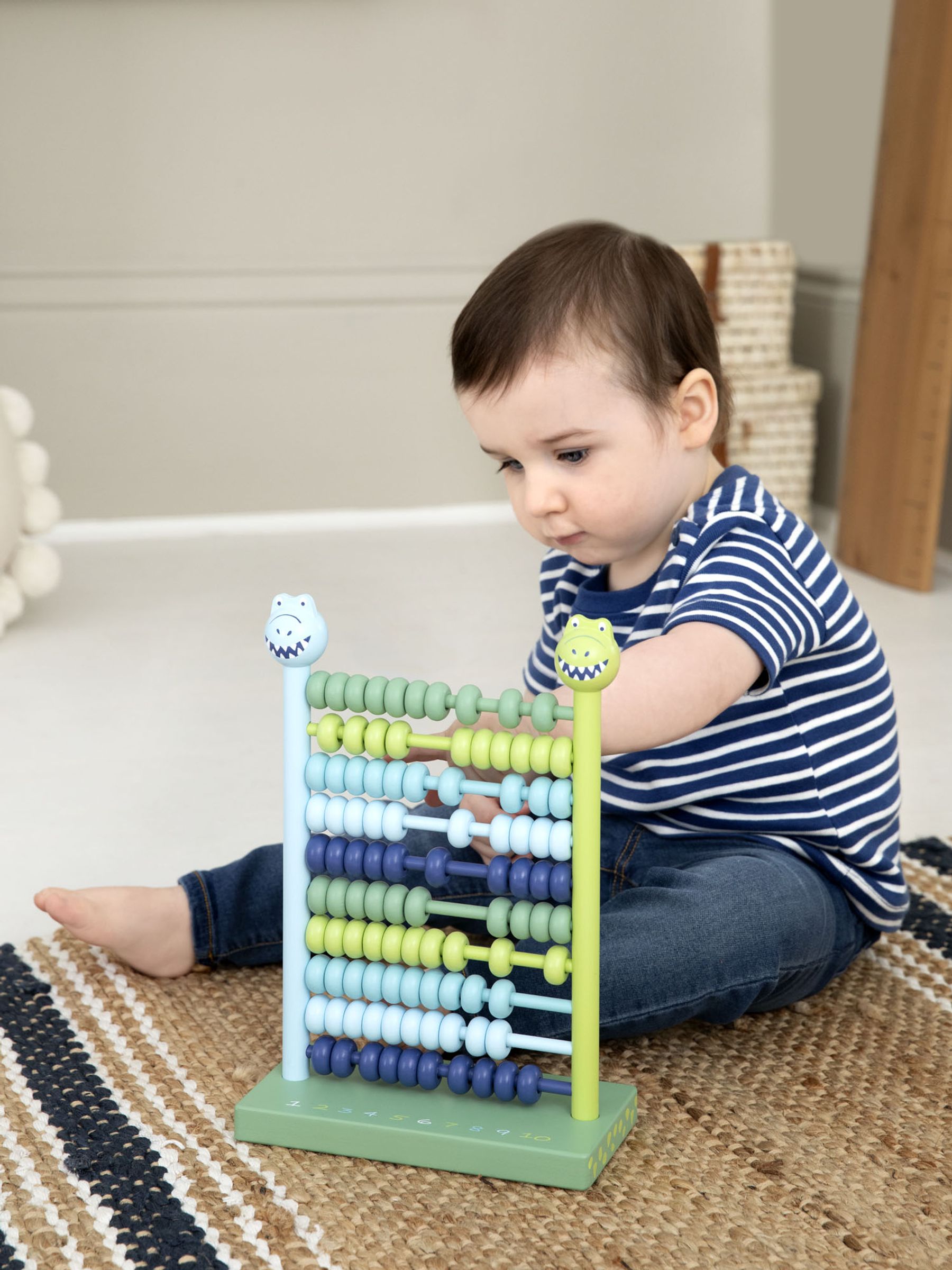 Wooden Dinosaur Abacus - Image 4 of 4