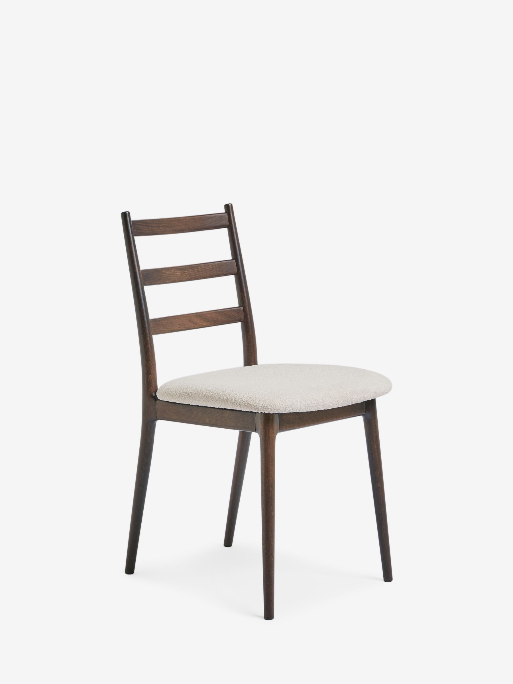 Jasper Conran London Set of 2 Chenille Natural Highbury Dining Chairs - Image 3 of 6