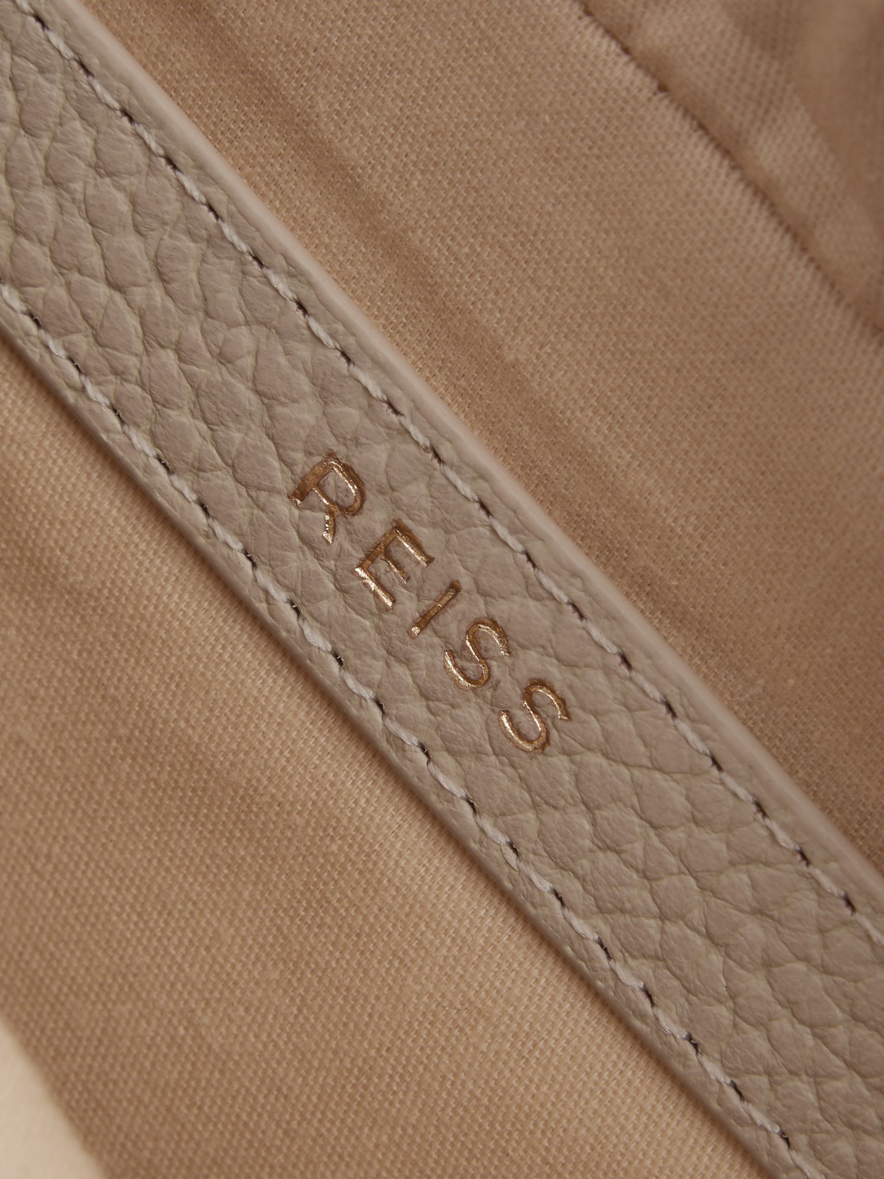 Leather Cross-Body Camera Bag in Off White - Image 3 of 5