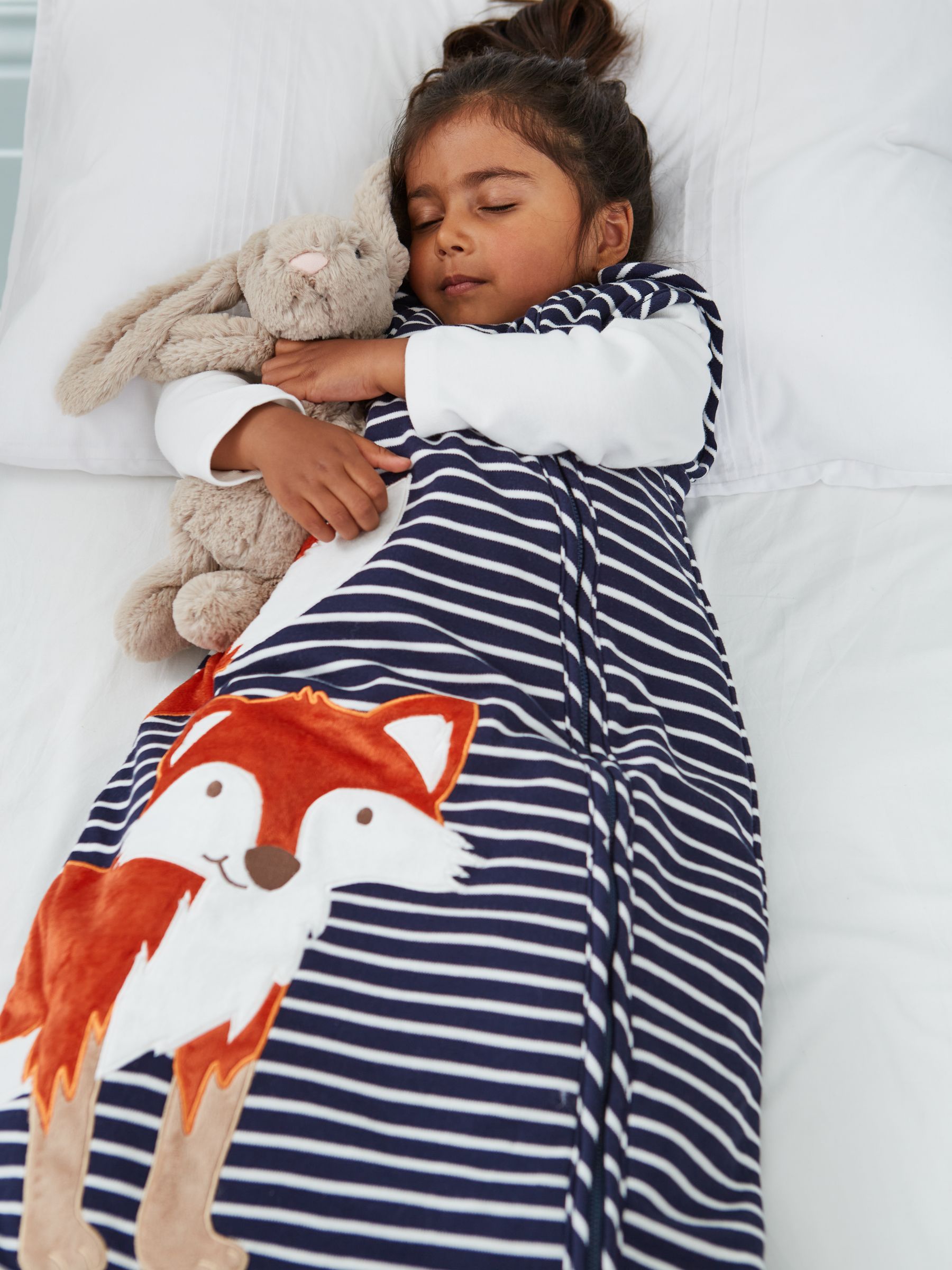Fox Appliqué 2.5 Tog Toddler Sleeping Bag - Image 3 of 3