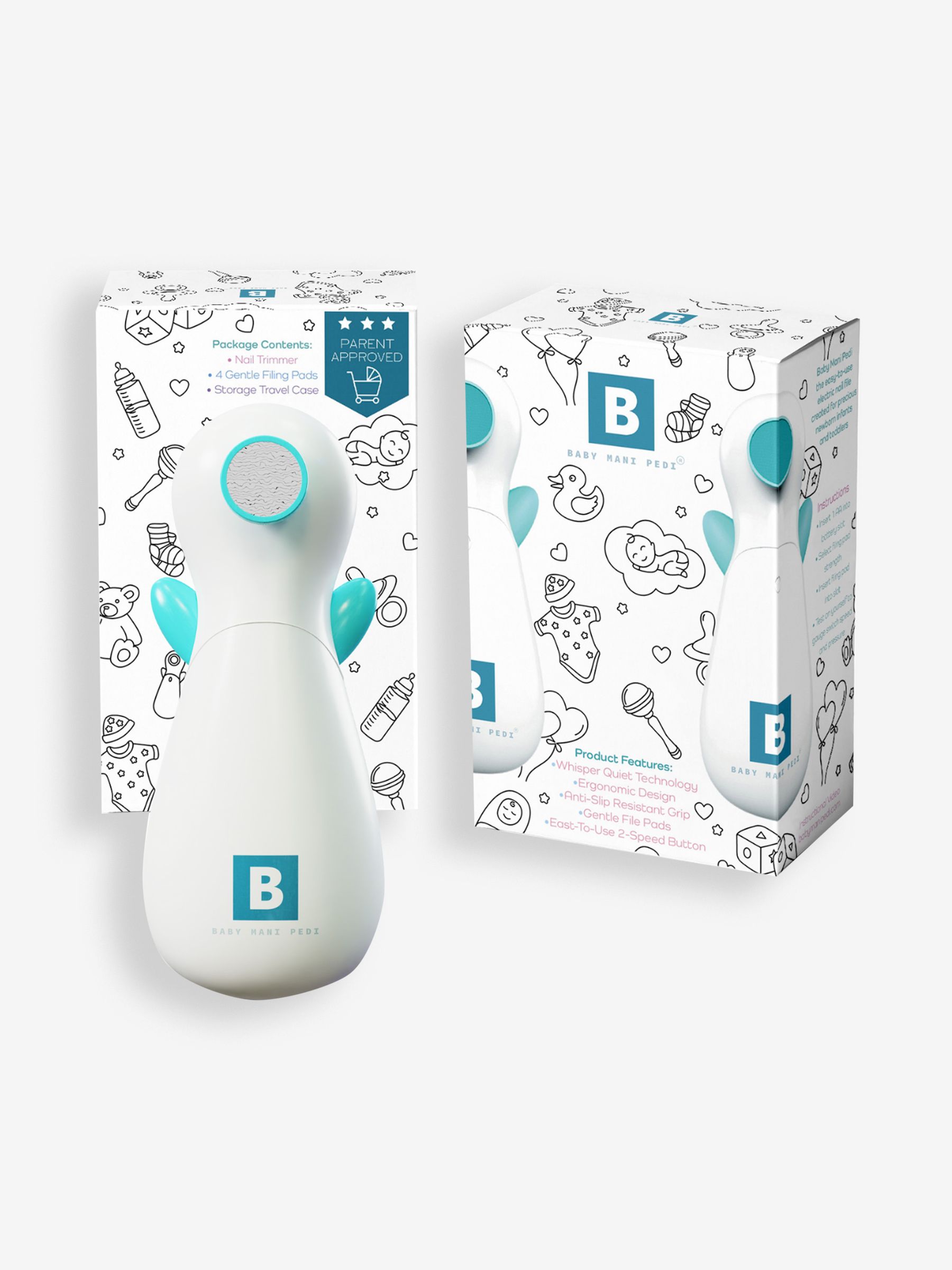 Baby Mani Pedi Electric Baby Nail File - Image 1 of 4