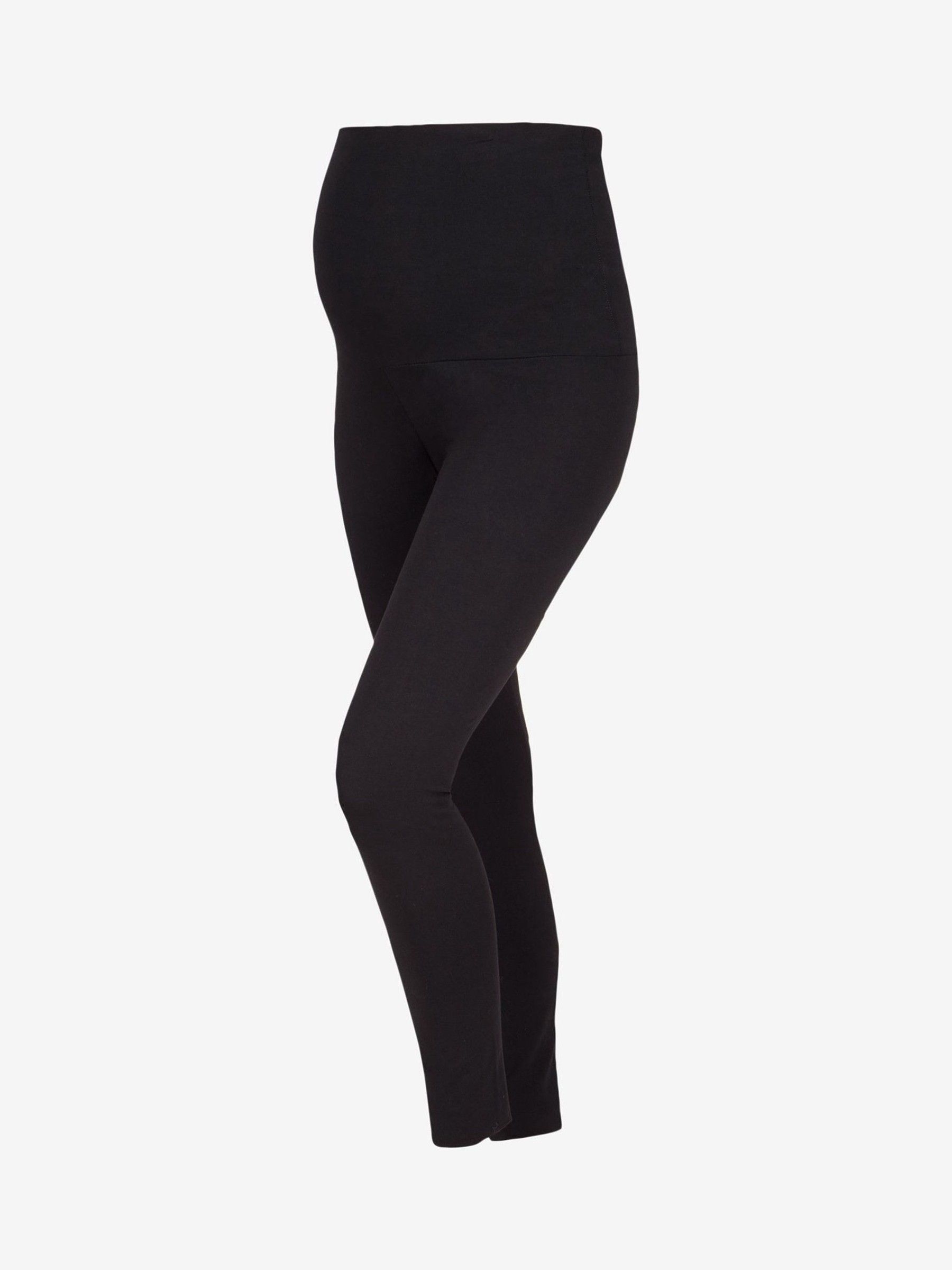 Black Cotton Rich Maternity Leggings - Image 5 of 6