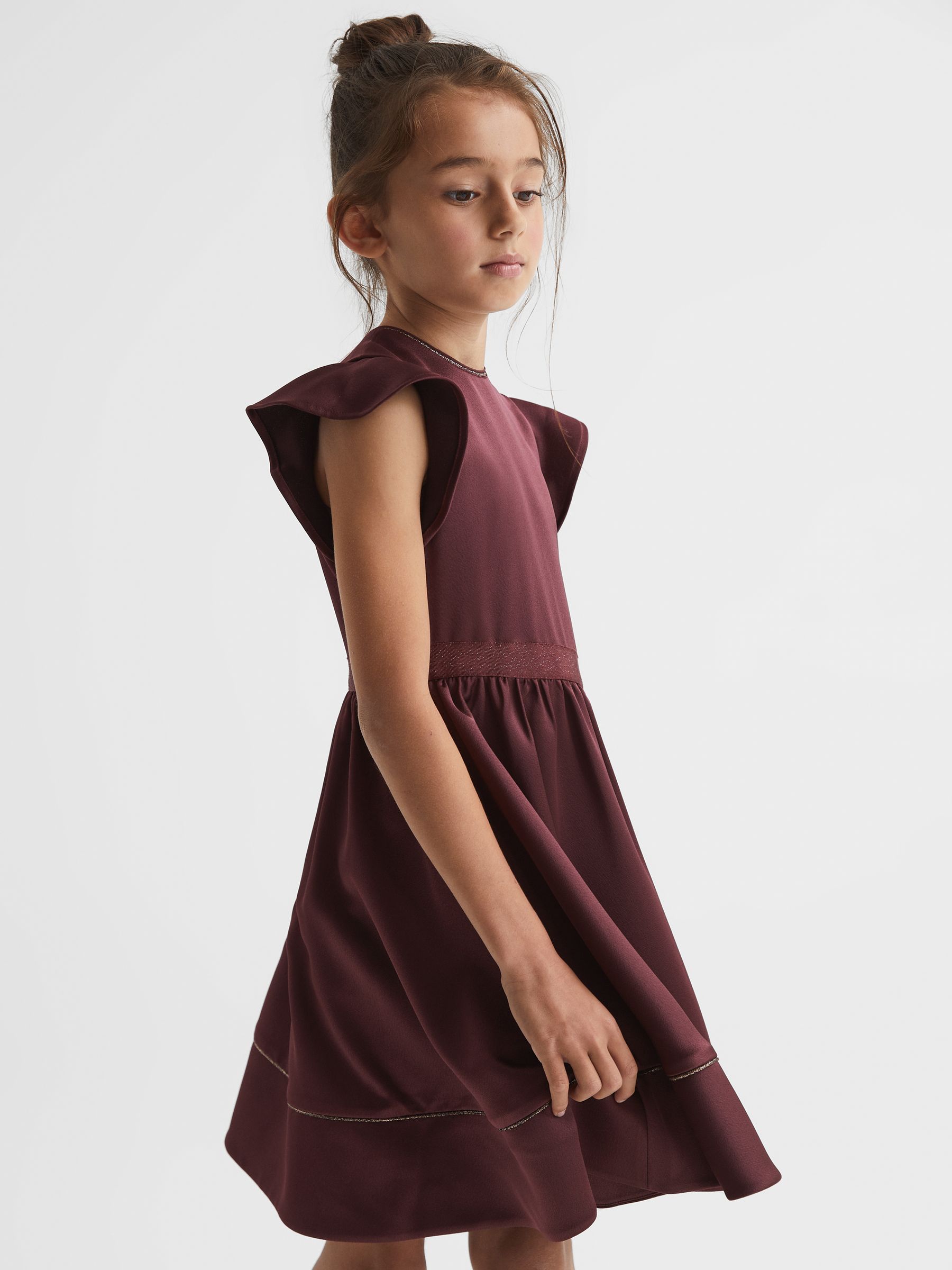 9-12 yrs Occasion Dress in New Berry - Image 1 of 7 9-12 yrs Occasion Dress in New Berry - Image 1 of 7