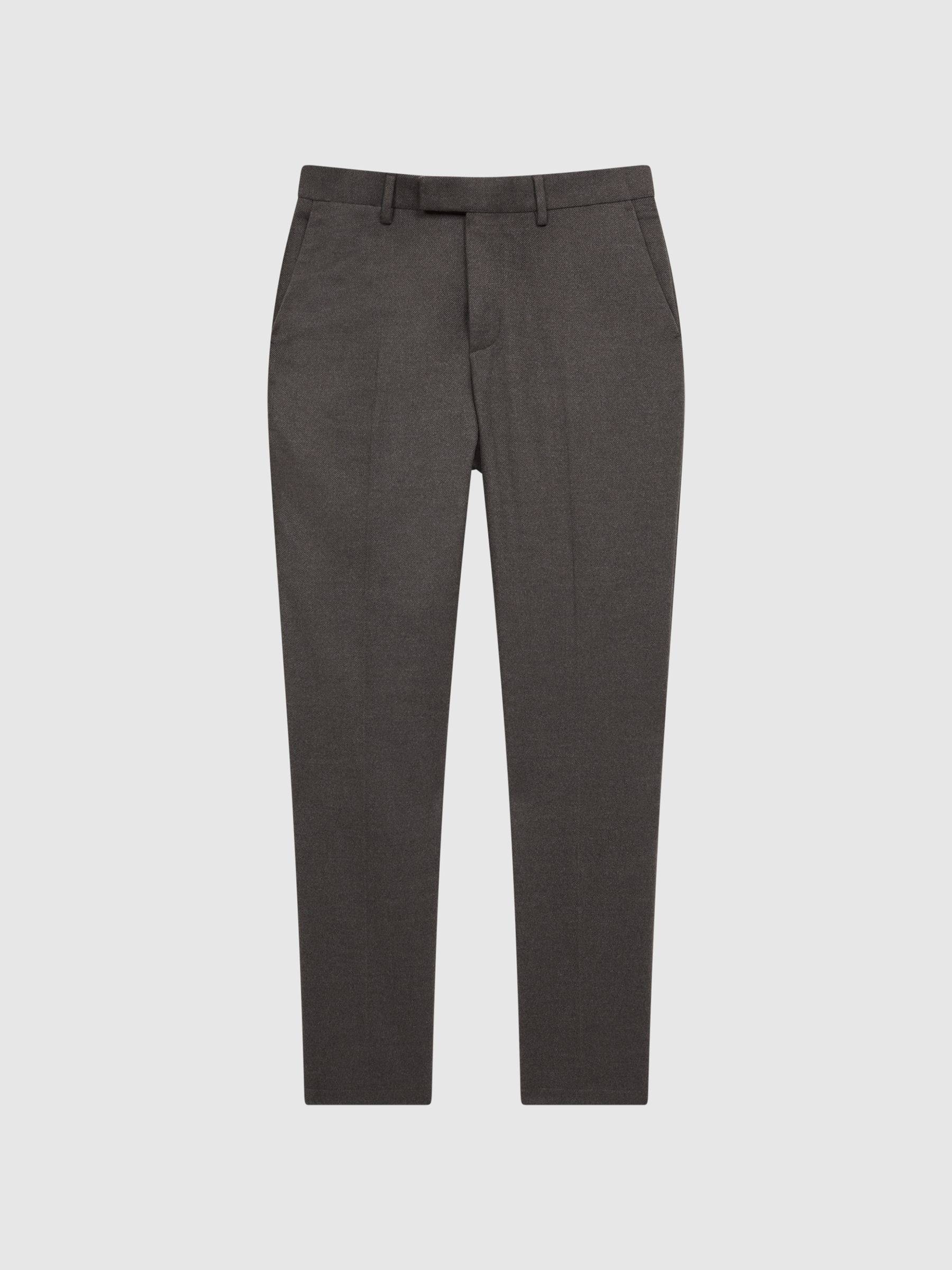 Slim Fit Chinos in Brown - Image 2 of 6 Slim Fit Chinos in Brown - Image 2 of 6