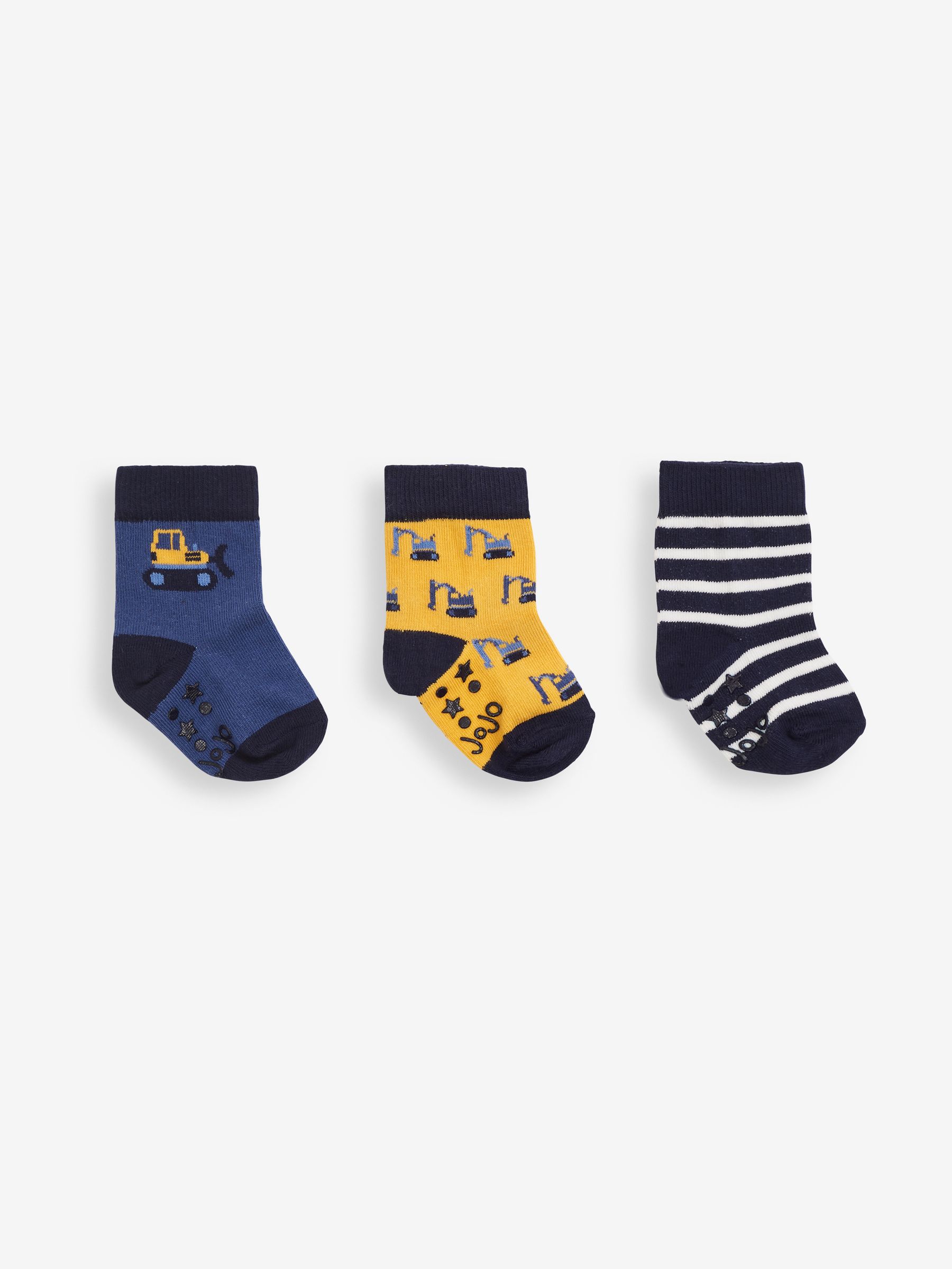 Yellow 3-Pack Digger Socks - Image 1 of 1