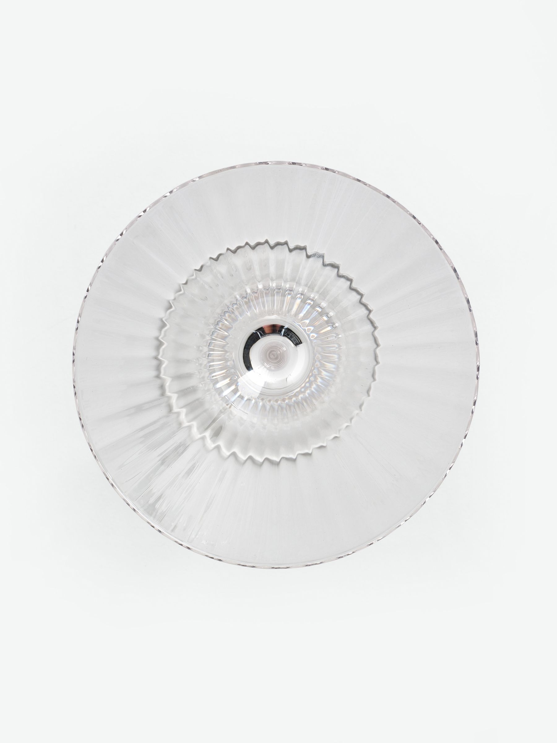 Jasper Conran London Set of 4 Clear Fluted Martini Cocktail Glasses - Image 6 of 6