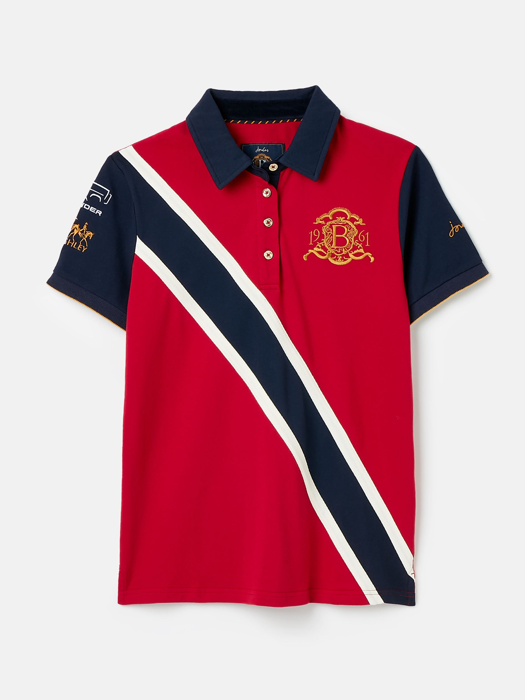 Official Burghley Red Polo Shirt - Image 1 of 1
