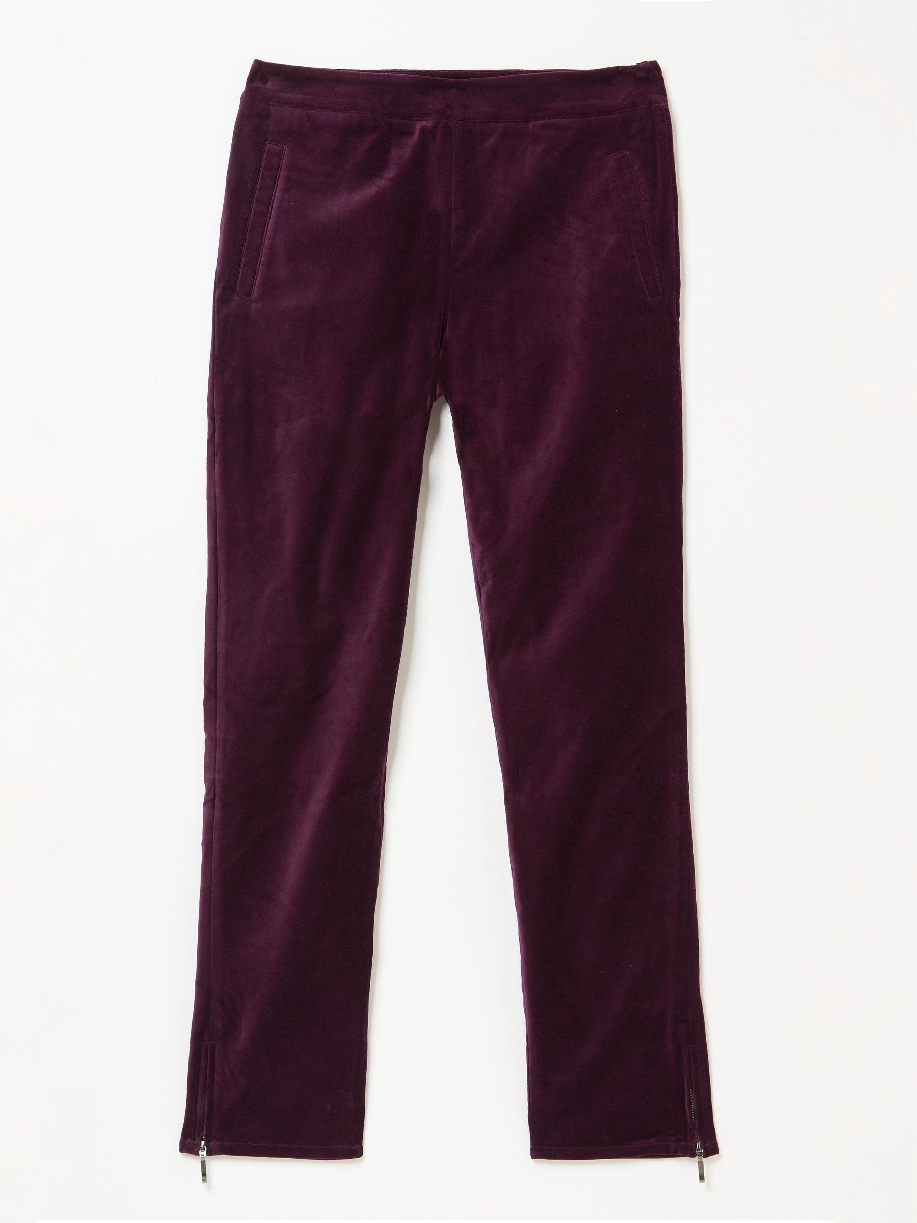 Purple Isobelle Velvet Trousers - Image 5 of 5