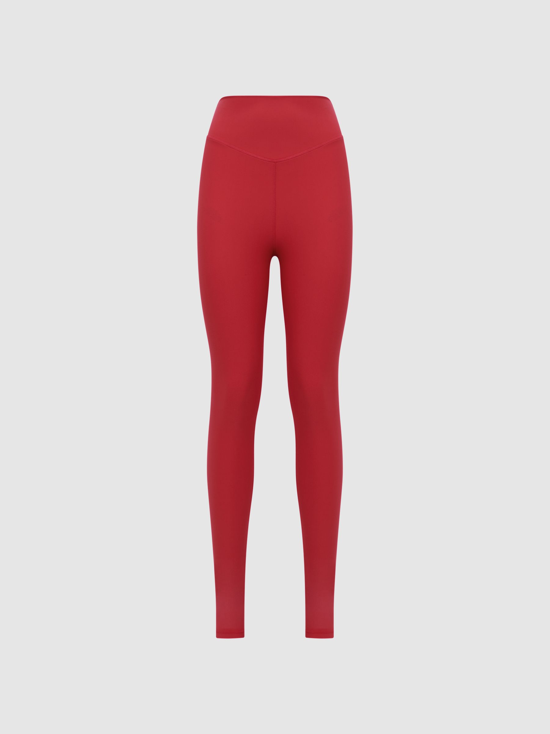 The Upside High Rise Leggings in Red - Image 2 of 4