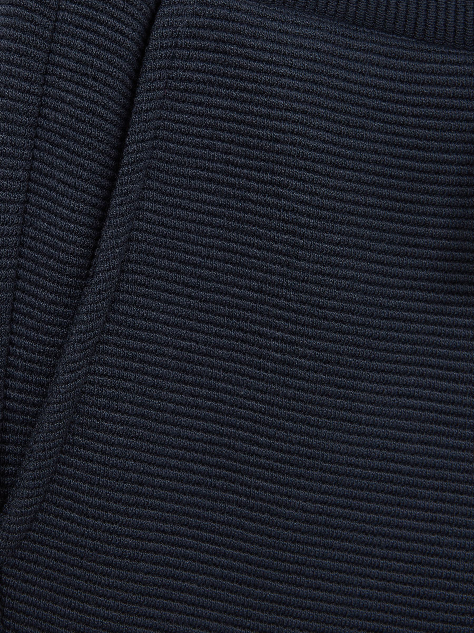 Senior Ribbed Jersey Joggers in Airforce Blue - Image 5 of 5