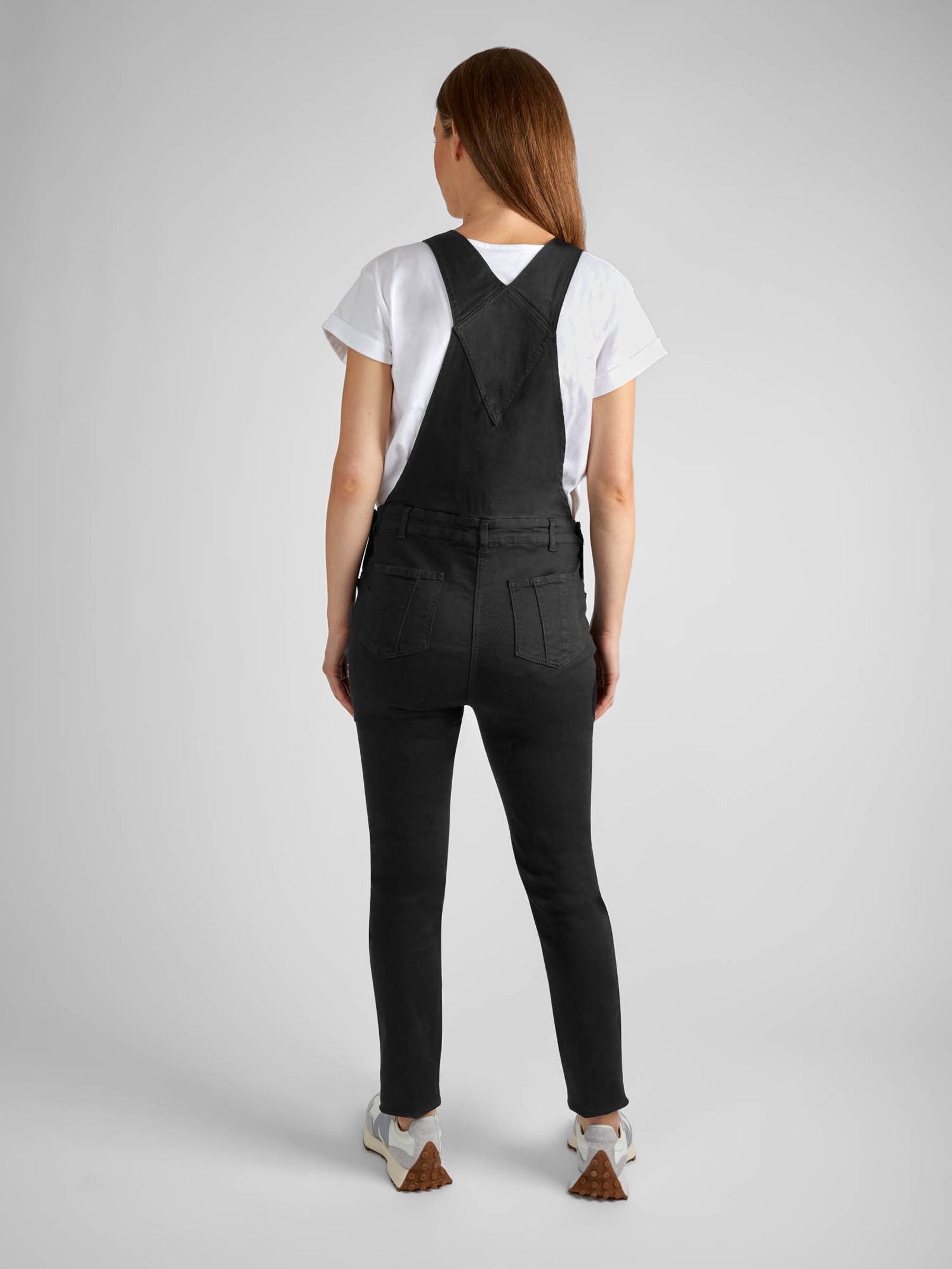 Black Maternity Dungarees - Image 2 of 4