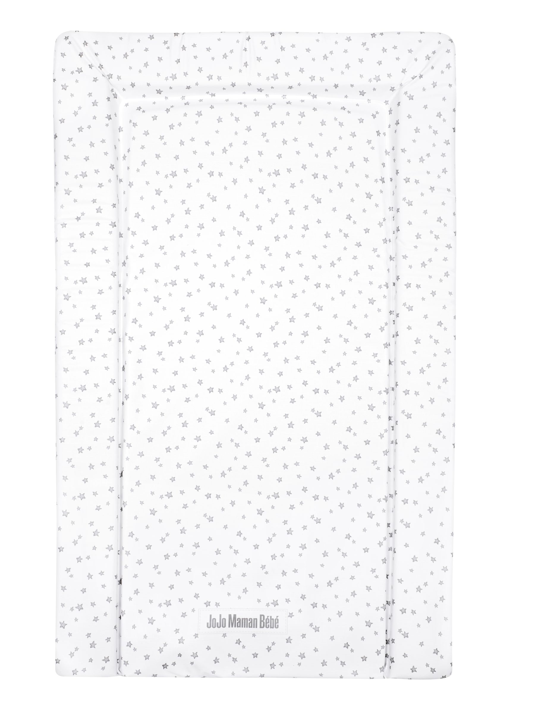 Grey Star Print Changing Mat in White - Image 1 of 2