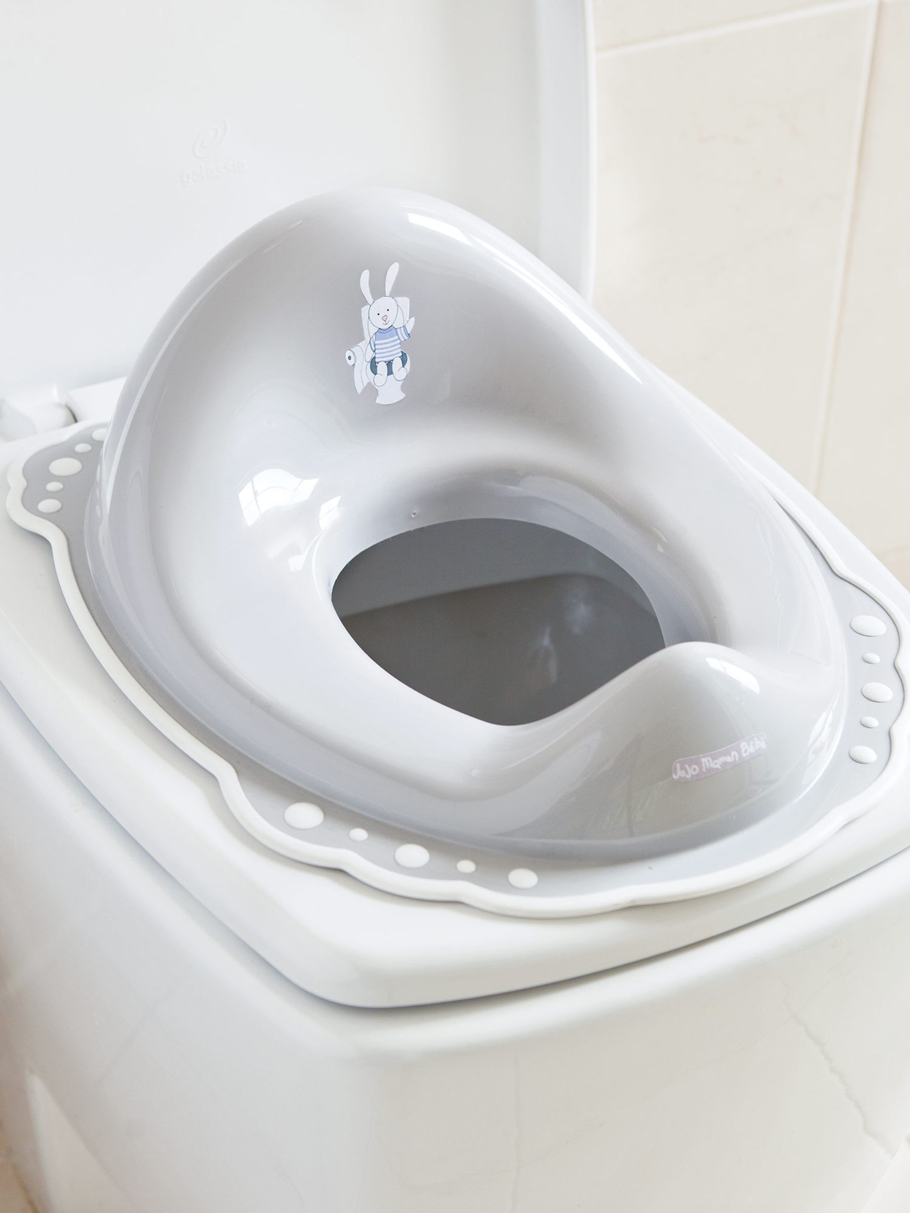 Deluxe Toilet Training Seat in Grey - Image 2 of 2