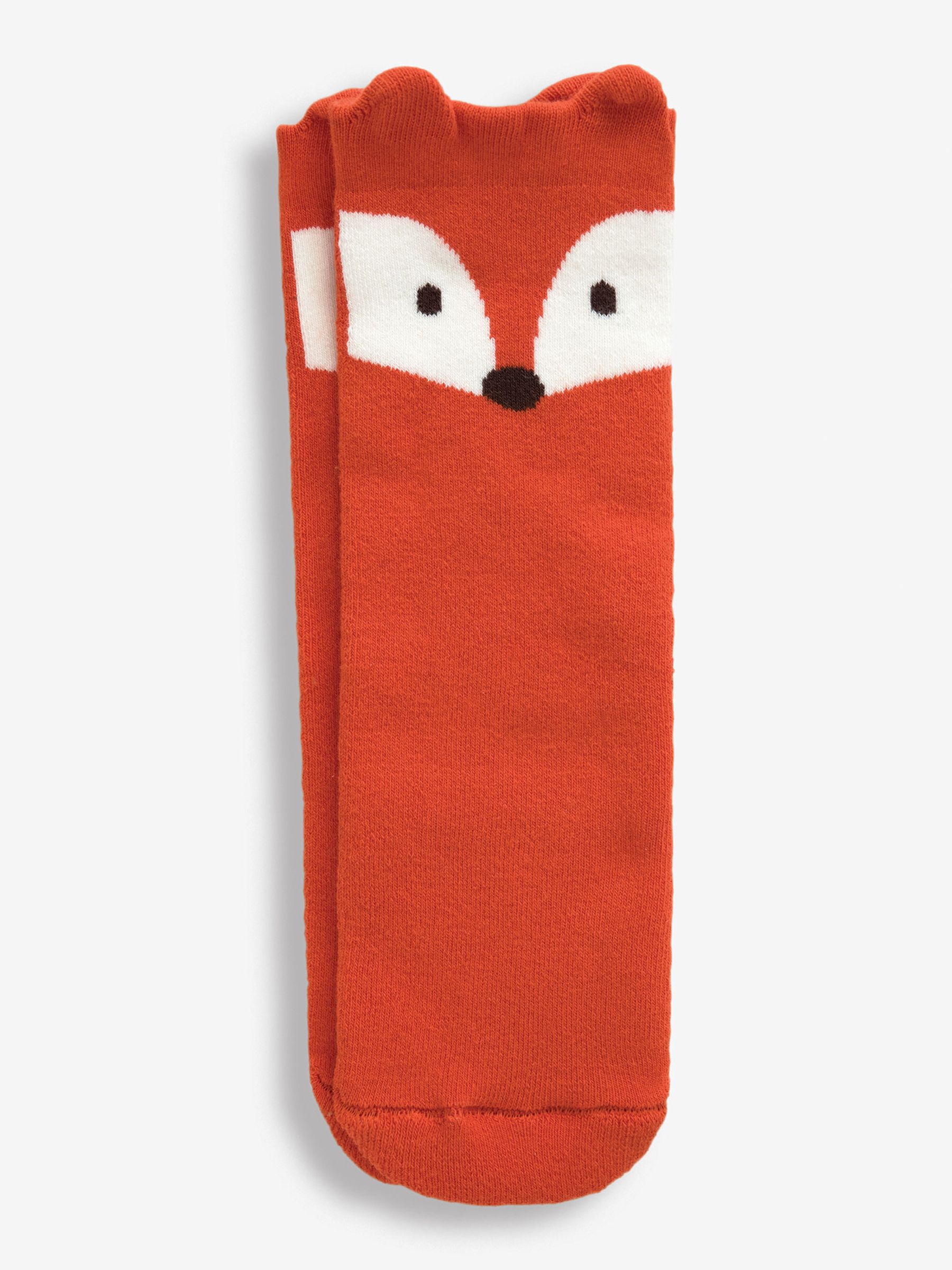 Rust Kids' Fox Wellie Socks - Image 1 of 1