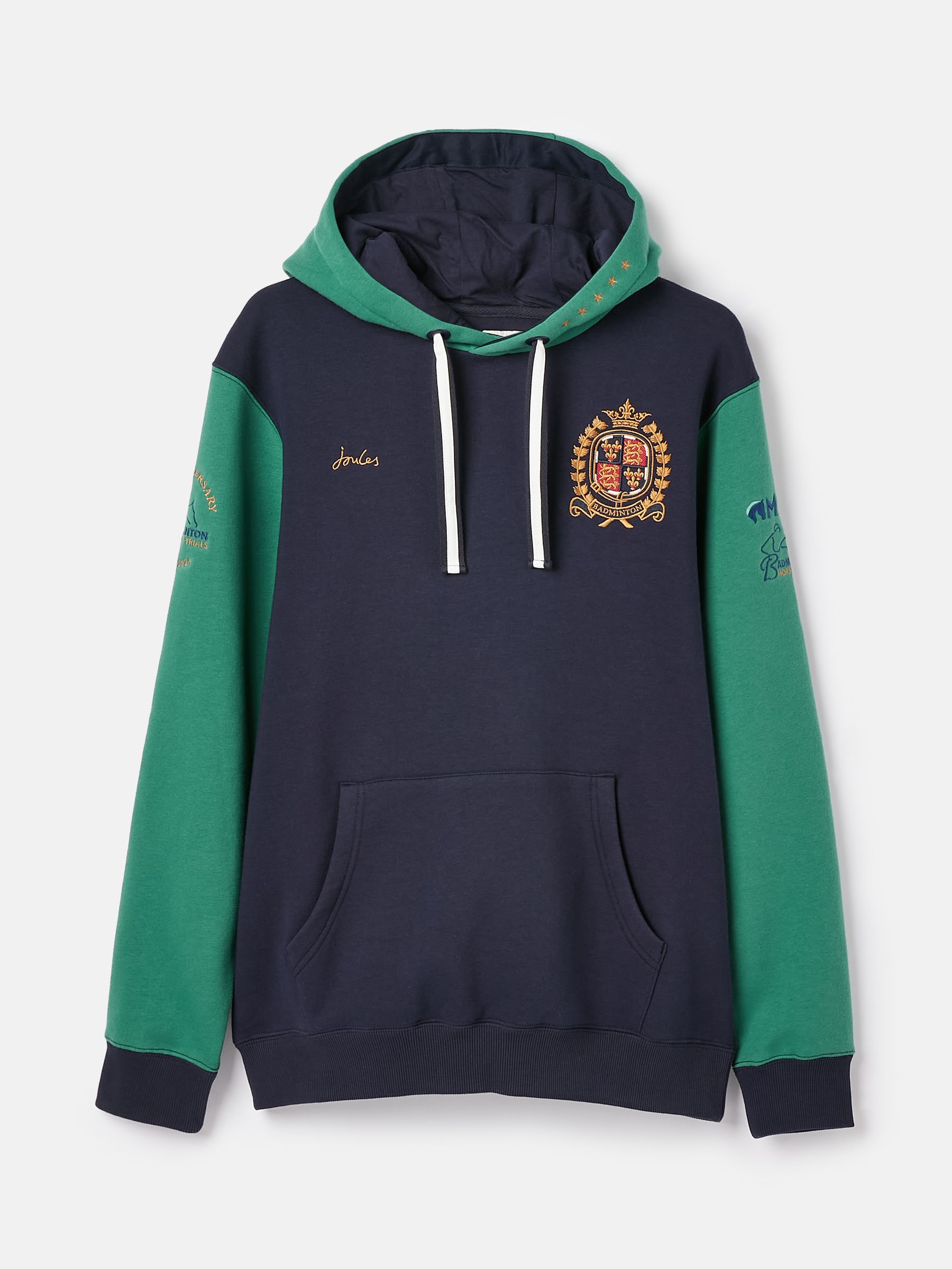 Official Badminton Green & Navy Jersey Hoodie - Image 7 of 7
