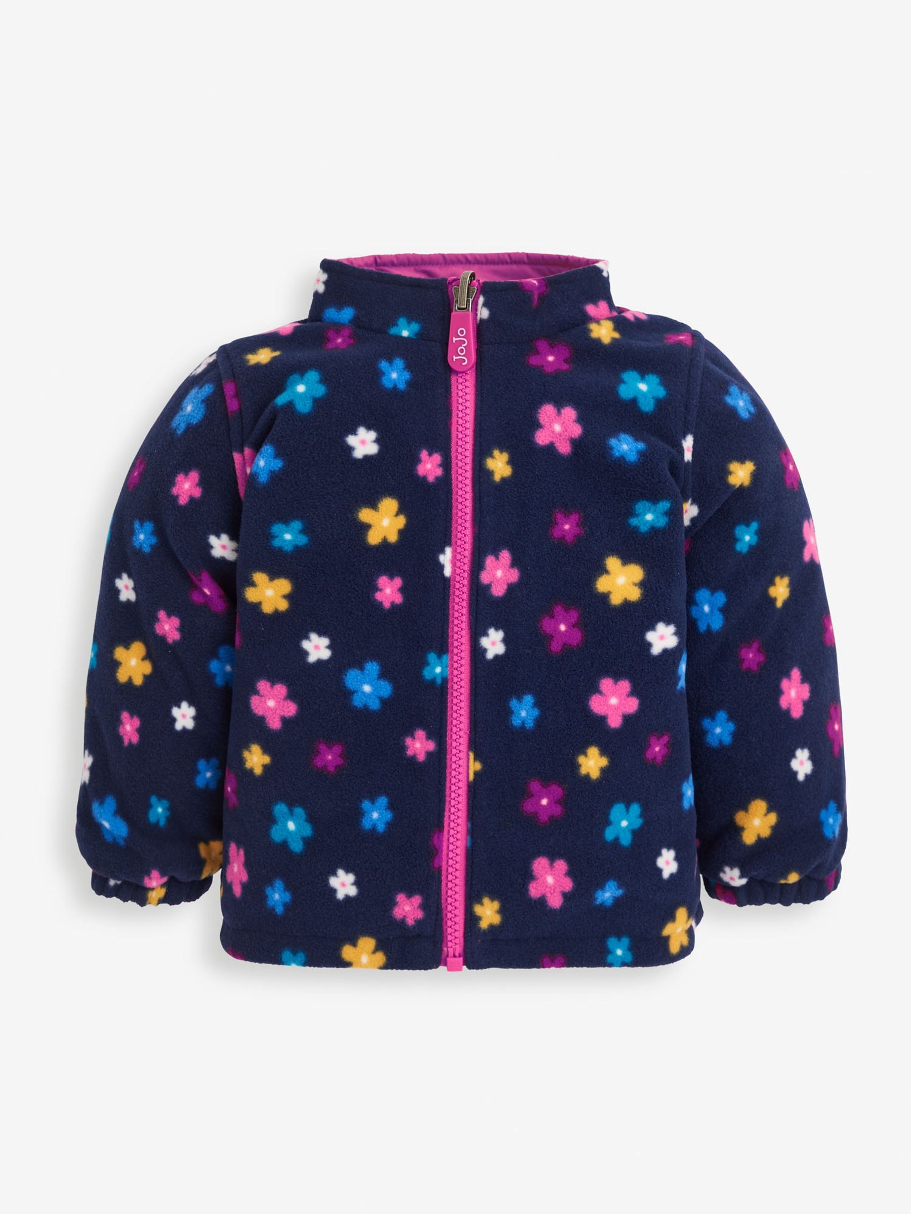 Pink Blossom 4-in-1 Waterproof Polarfleece Jacket - Image 2 of 10