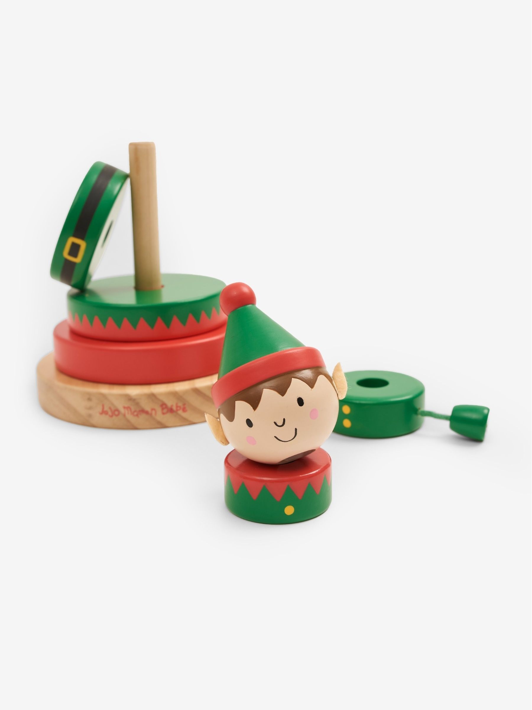 Wooden Elf Stacking Toy - Image 2 of 2
