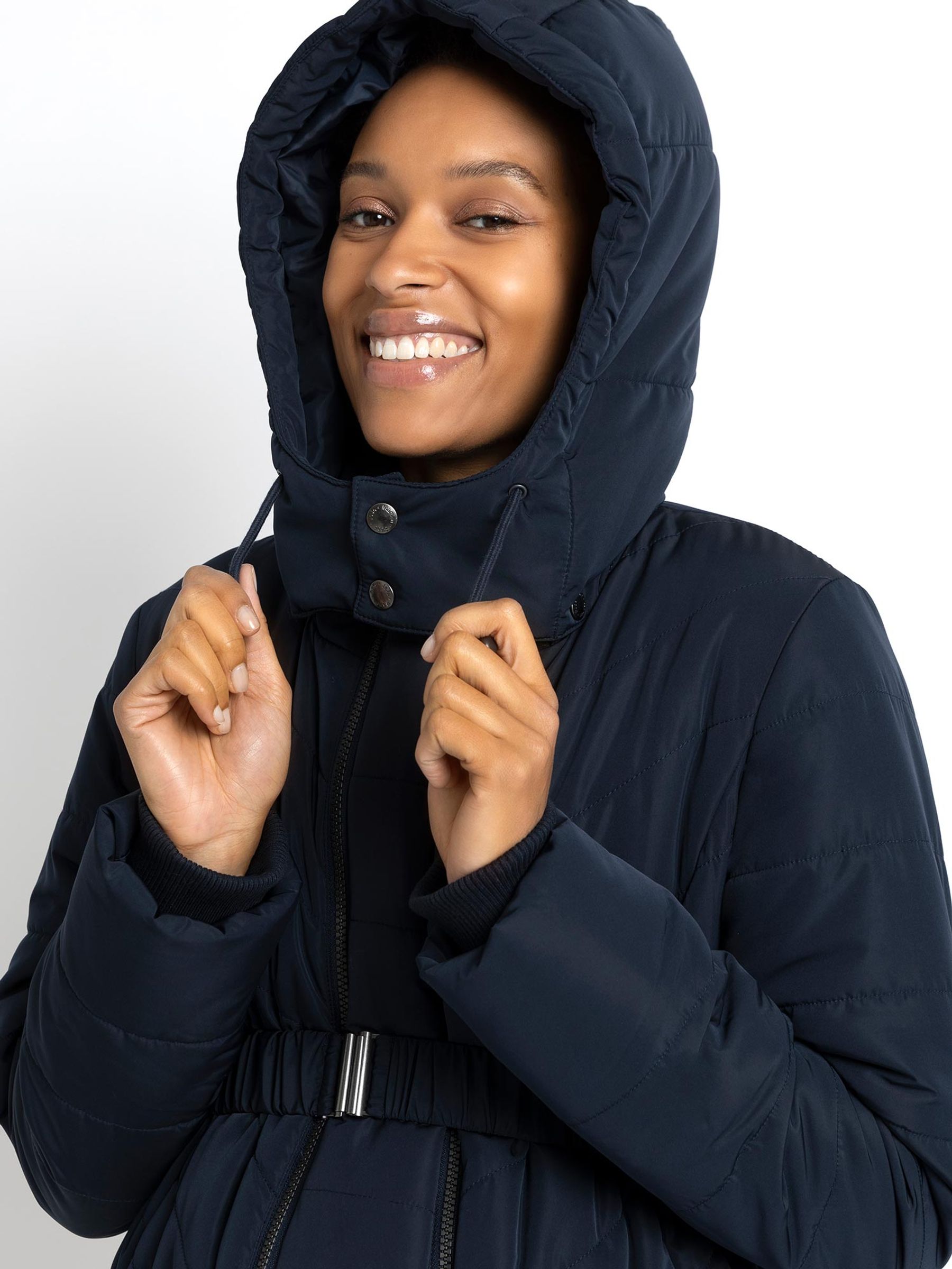 Navy Blue 2-in-1 Maternity Puffer Jacket - Image 5 of 6