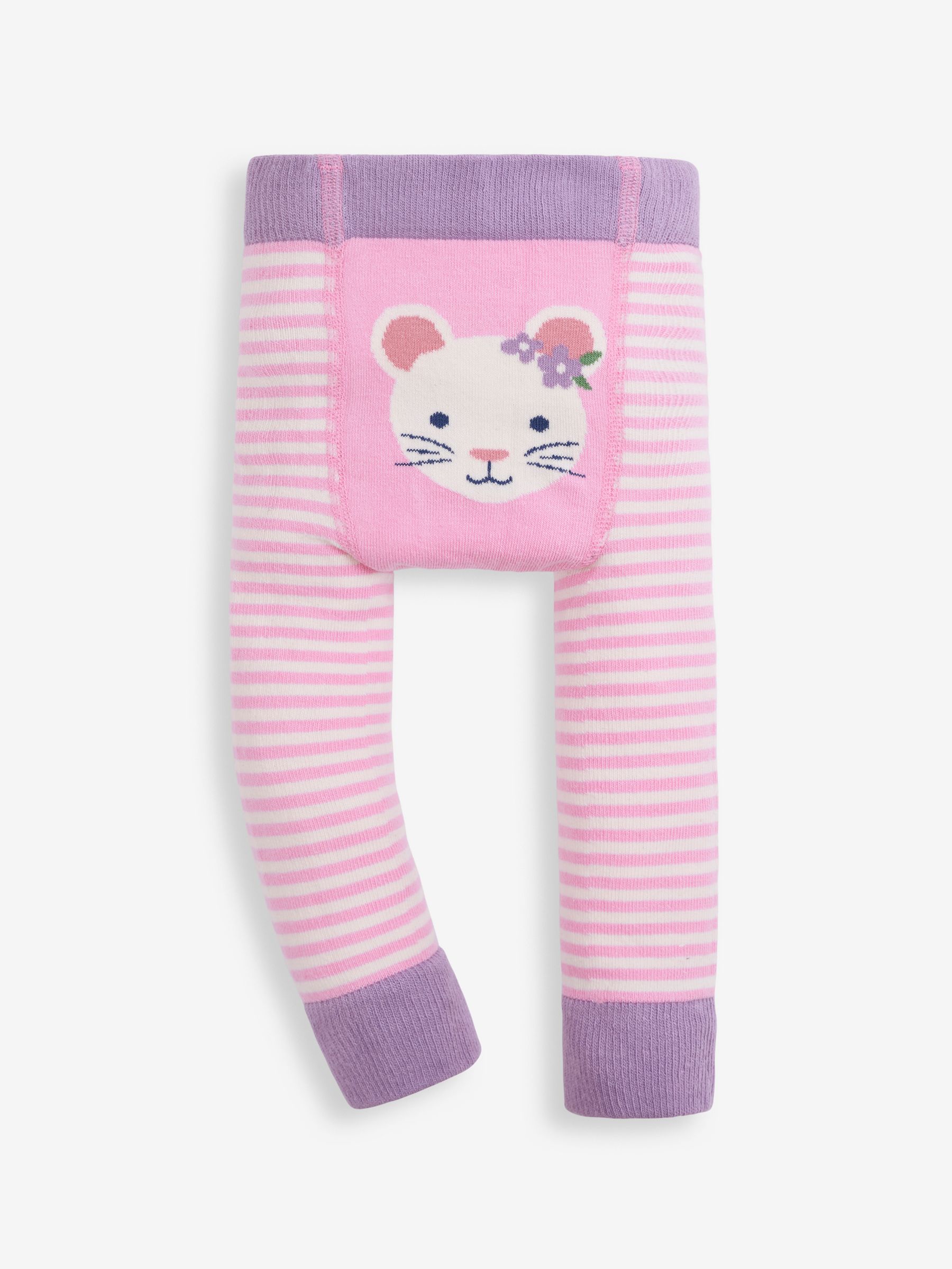 Mouse Baby Leggings in Pale Pink Mouse - Image 1 of 4