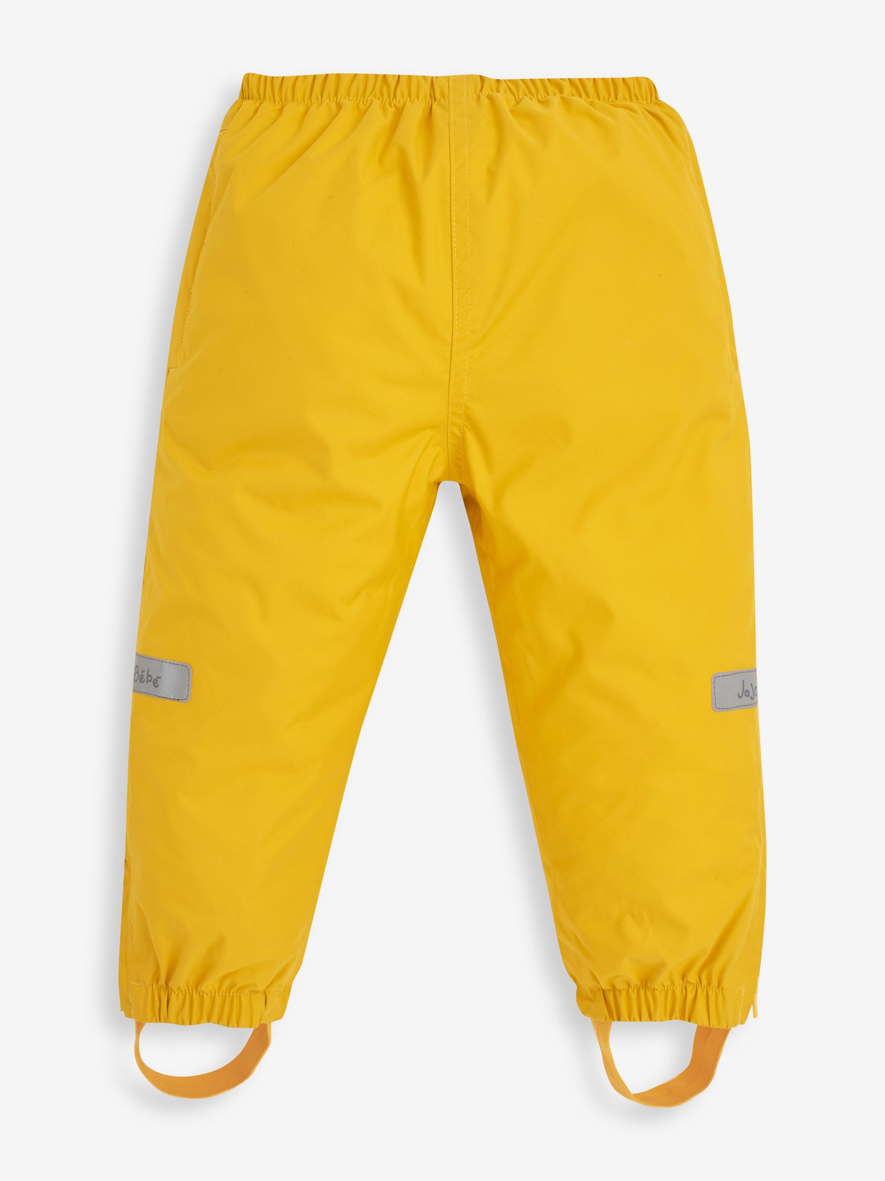 Mustard Yellow Pack-Away Waterproof Trousers - Image 1 of 4