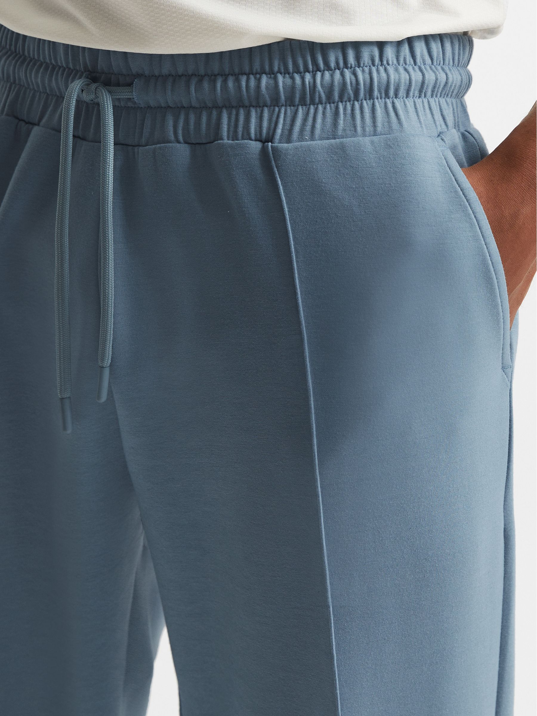 Castore Bonded Joggers in Blue - Image 4 of 7