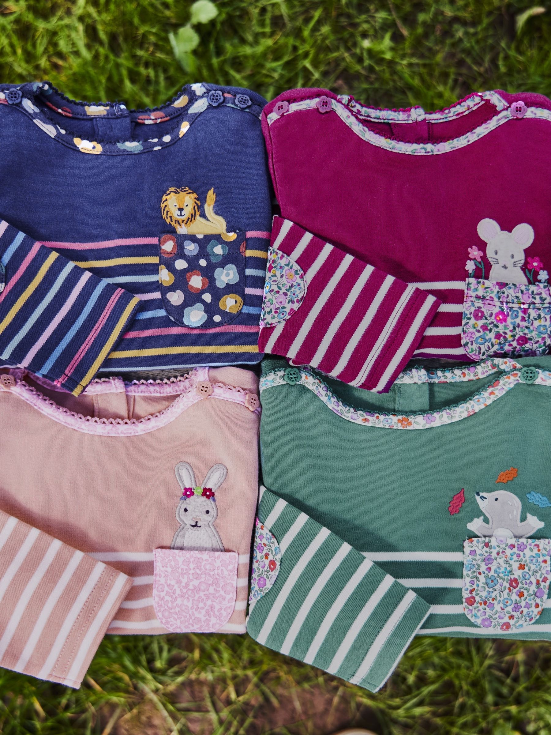 Berry Mouse Pocket Breton Top - Image 3 of 7