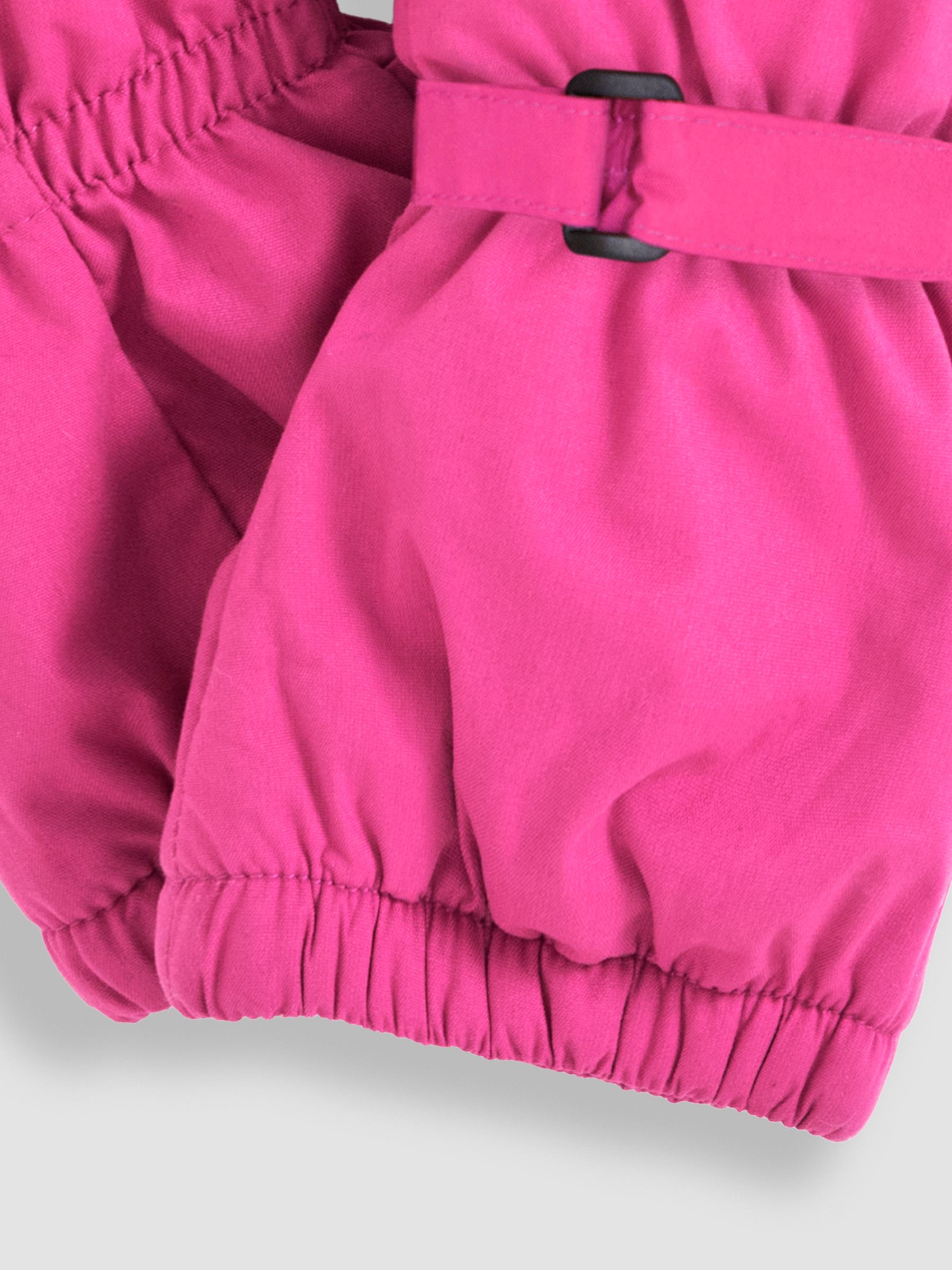 Fushcia Pink Waterproof Fleece Lined Mittens - Image 2 of 3