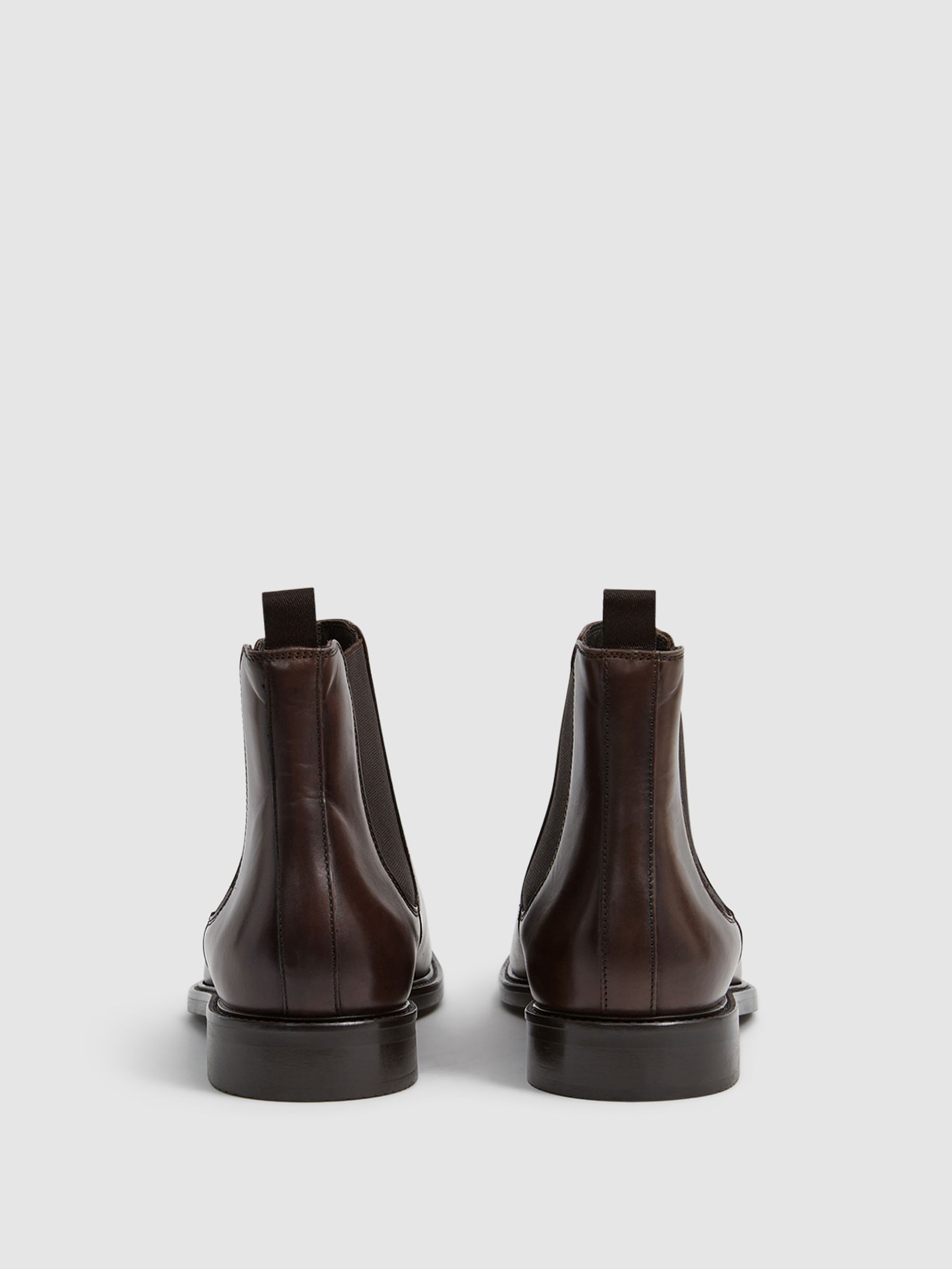 Leather Chelsea Boots in Brown - Image 6 of 6