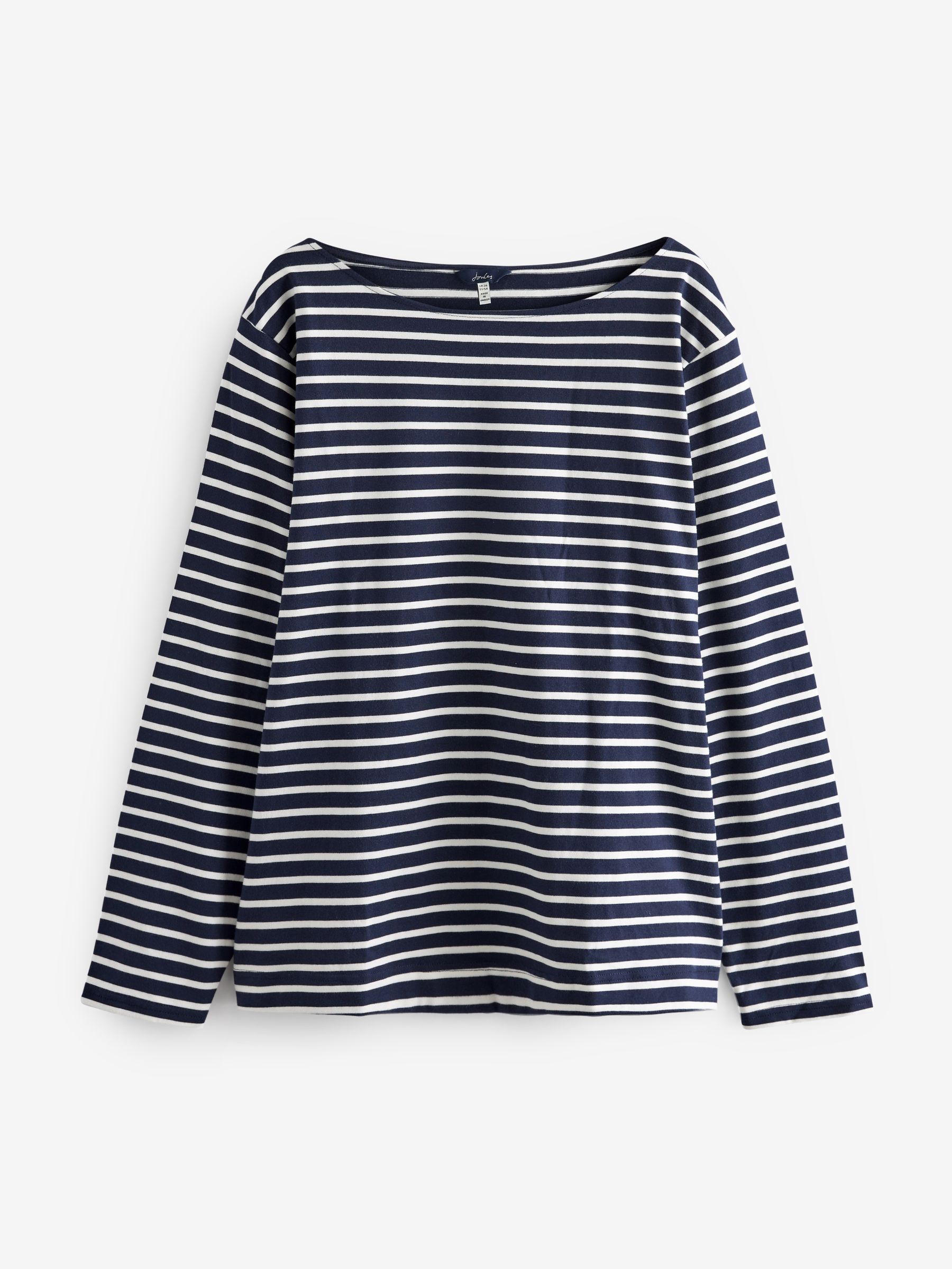 Harbour Navy Stripe Boat Neck Breton Top - Image 1 of 1