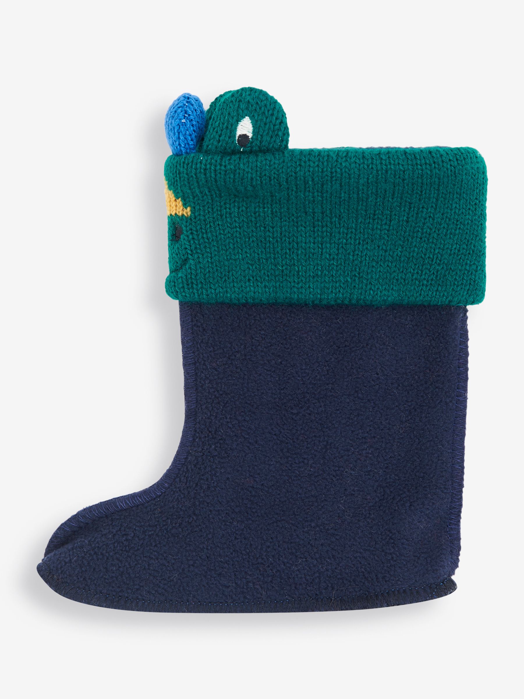 Navy Blue Dino Welly Liners Socks JoJo Maman Bébé