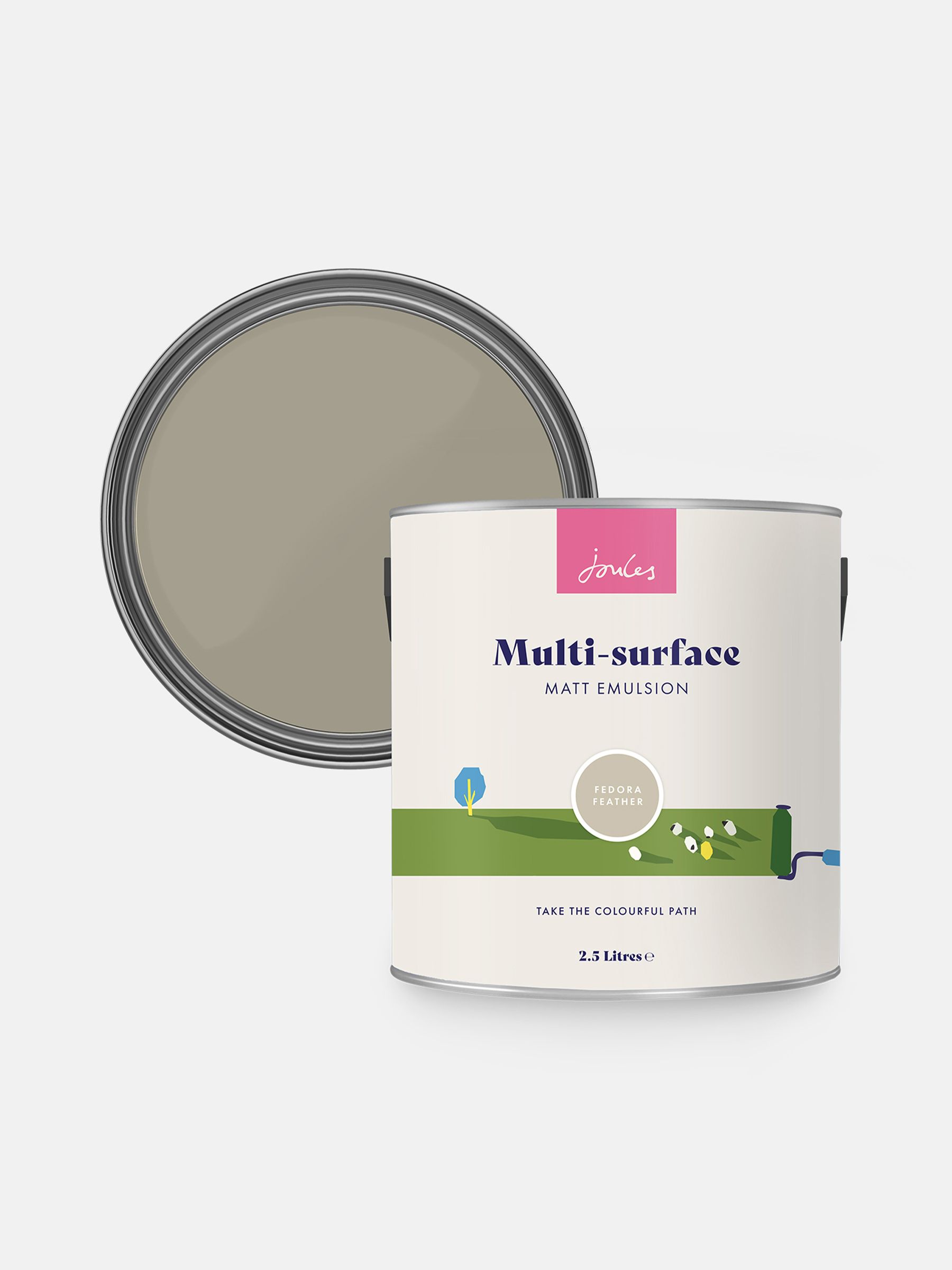 Fedora Feather Multi Surface Matt Emulsion - Image 4 of 4