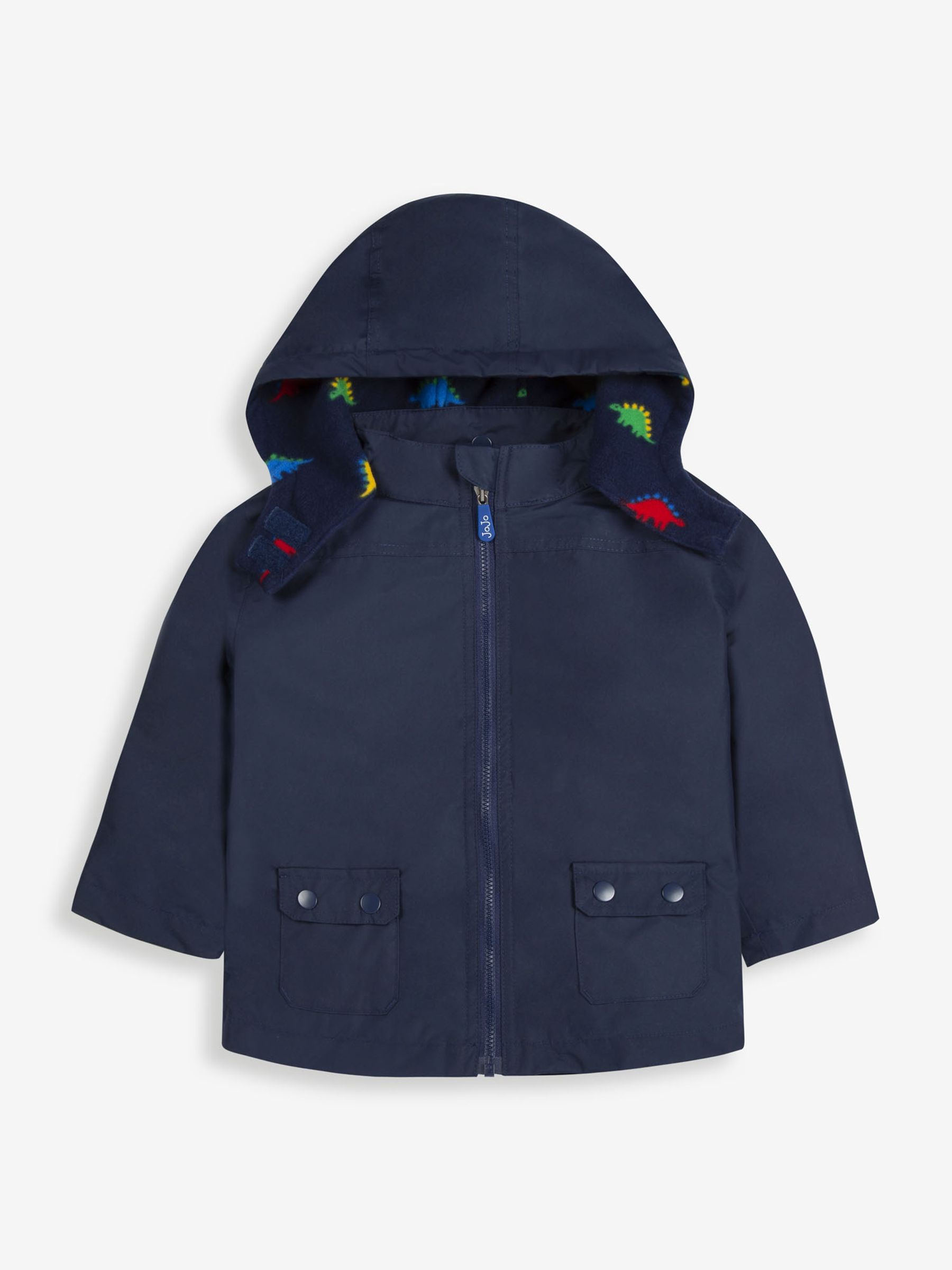 Navy Blue Stegosaurus 4-In-1 Waterproof Polarfleece Jacket - Image 3 of 11