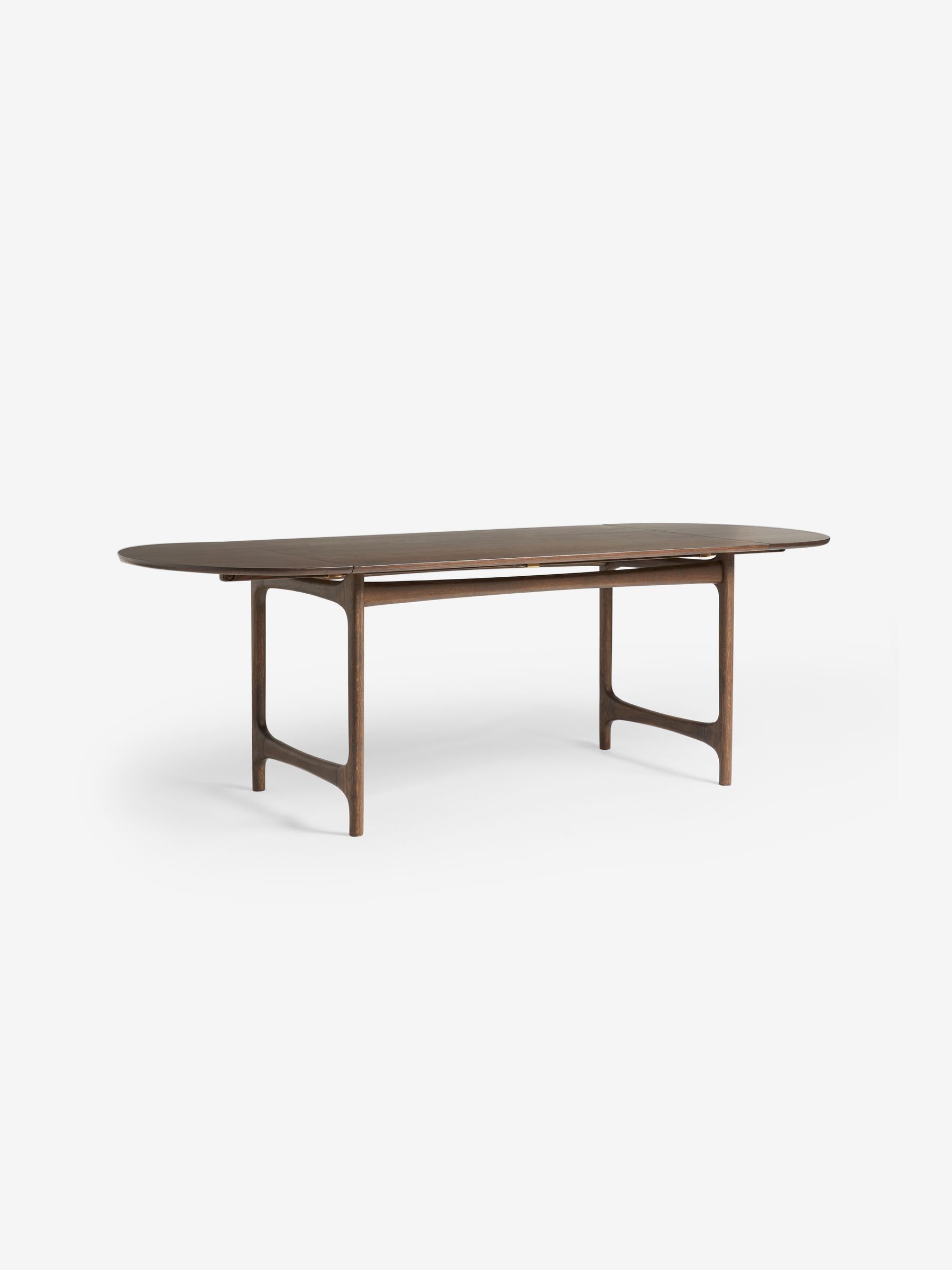 Maggie Extending Dining Table in Walnut Oak Veneer - Image 6 of 6