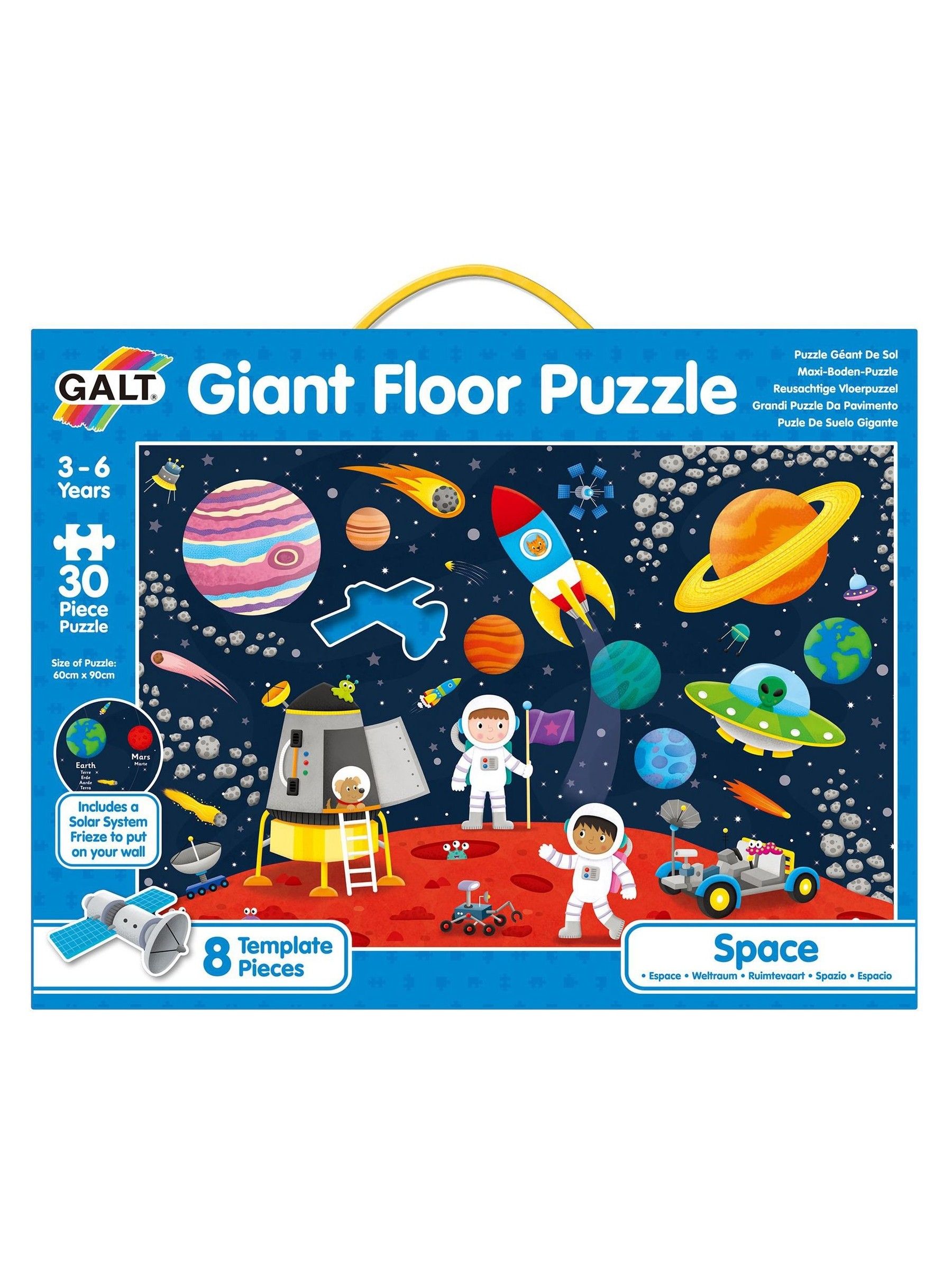 Galt Toys Multi Giant Floor Puzzle Space | JoJo Maman Bébé
