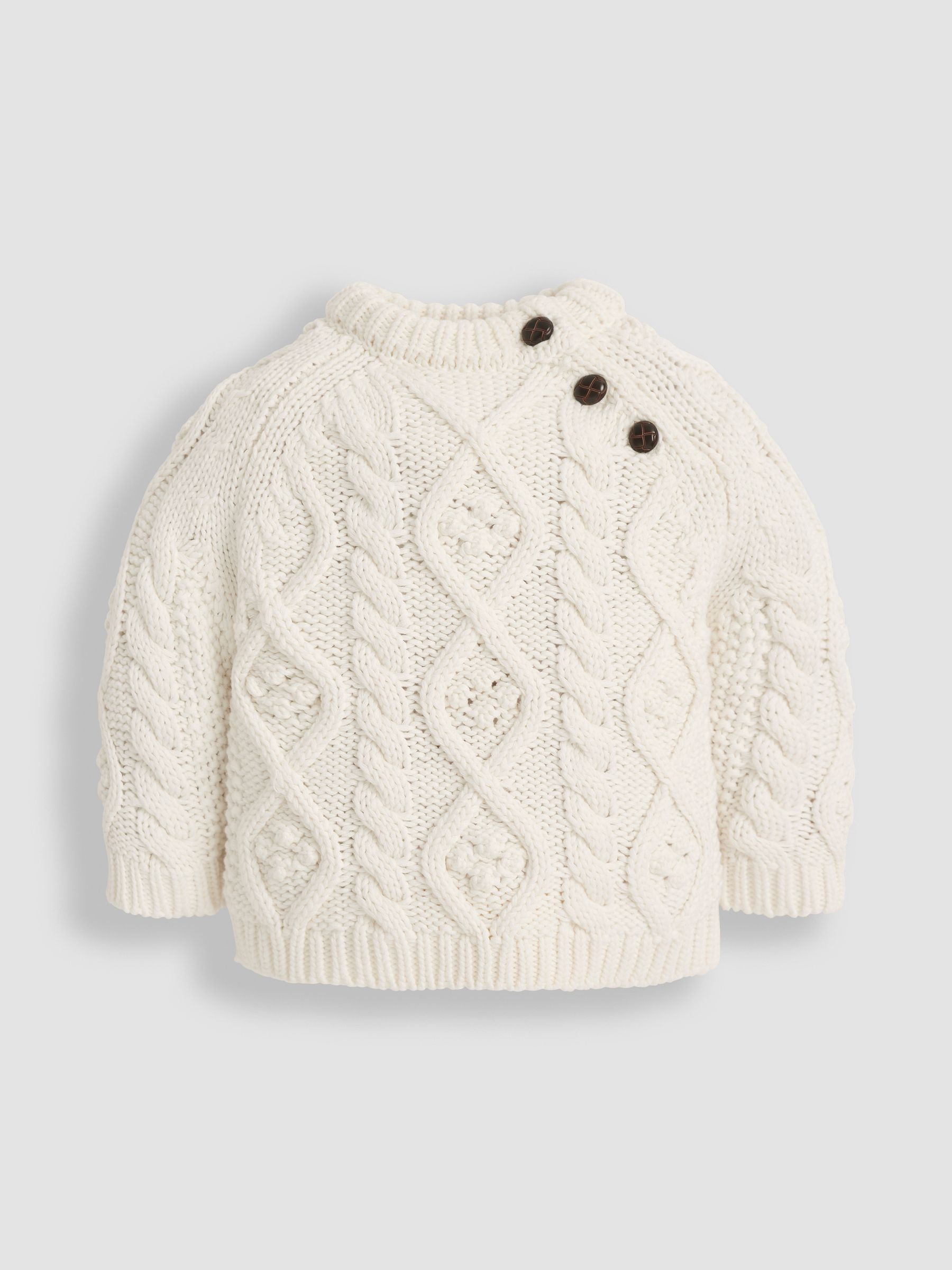 Cream Cosy Cable Jumper - Image 2 of 4