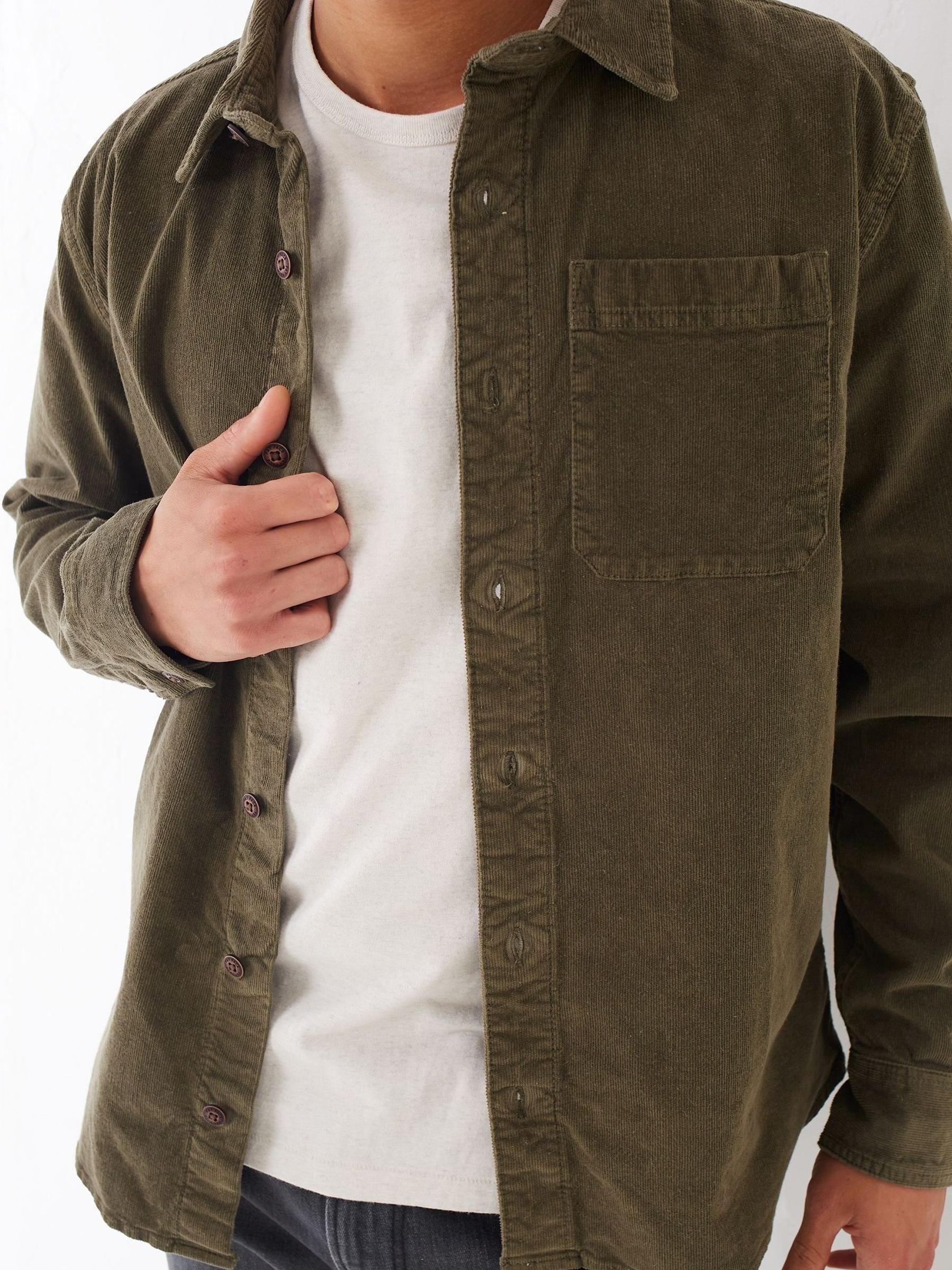 Green Cord Shirt - Image 3 of 4