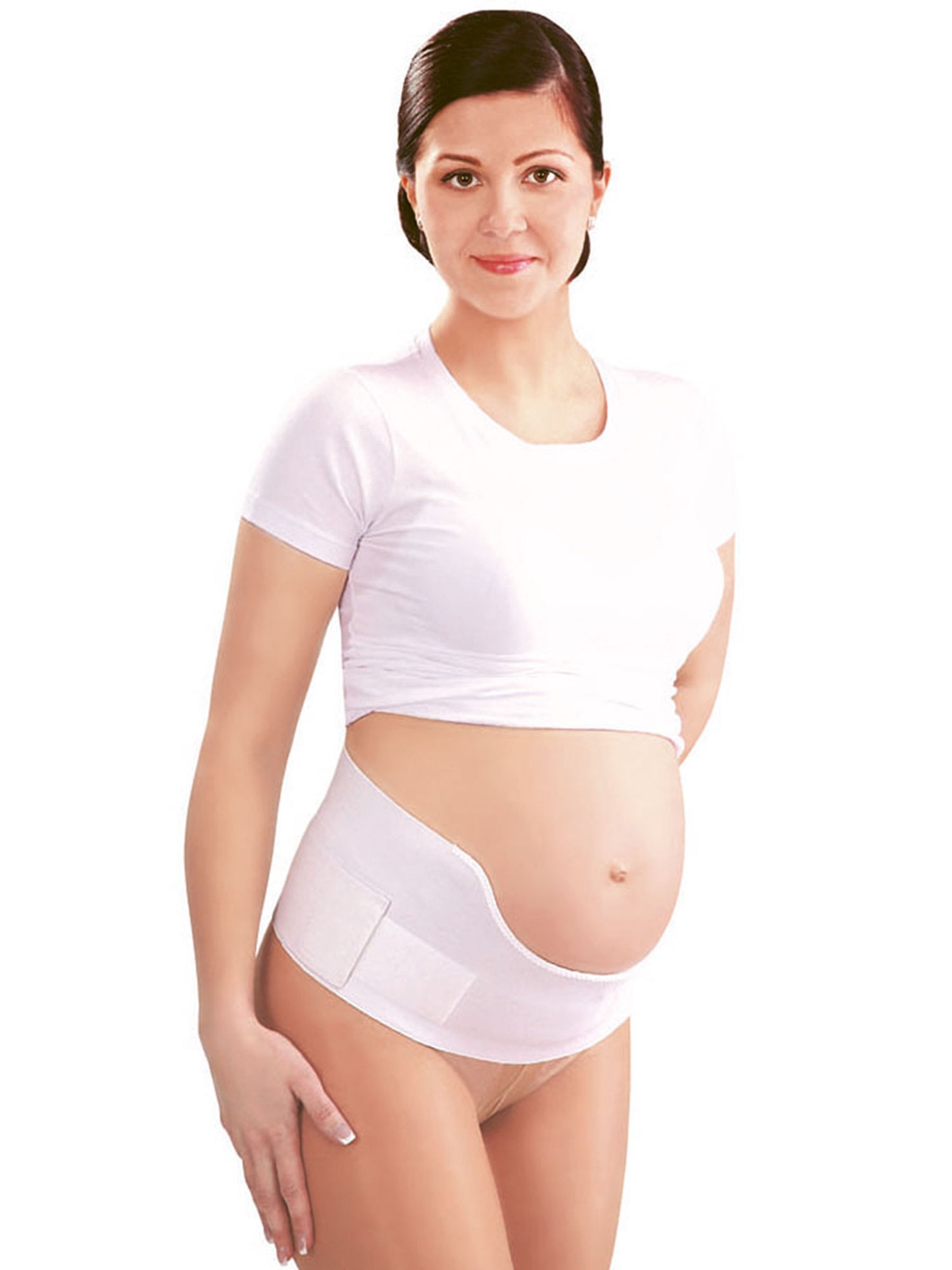 White Maternity Medical Grade Support Belt - Image 1 of 1