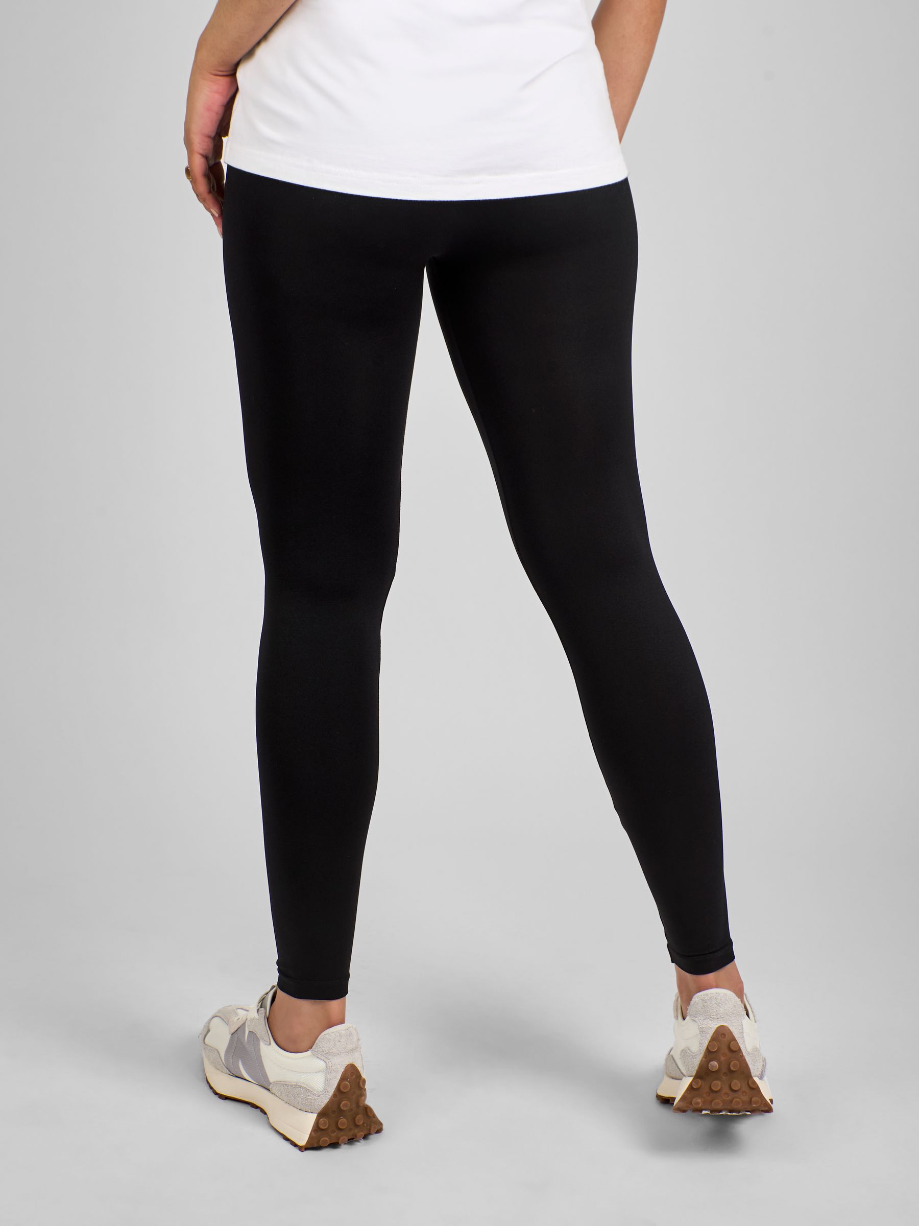 Black Support Maternity Leggings - Image 4 of 5
