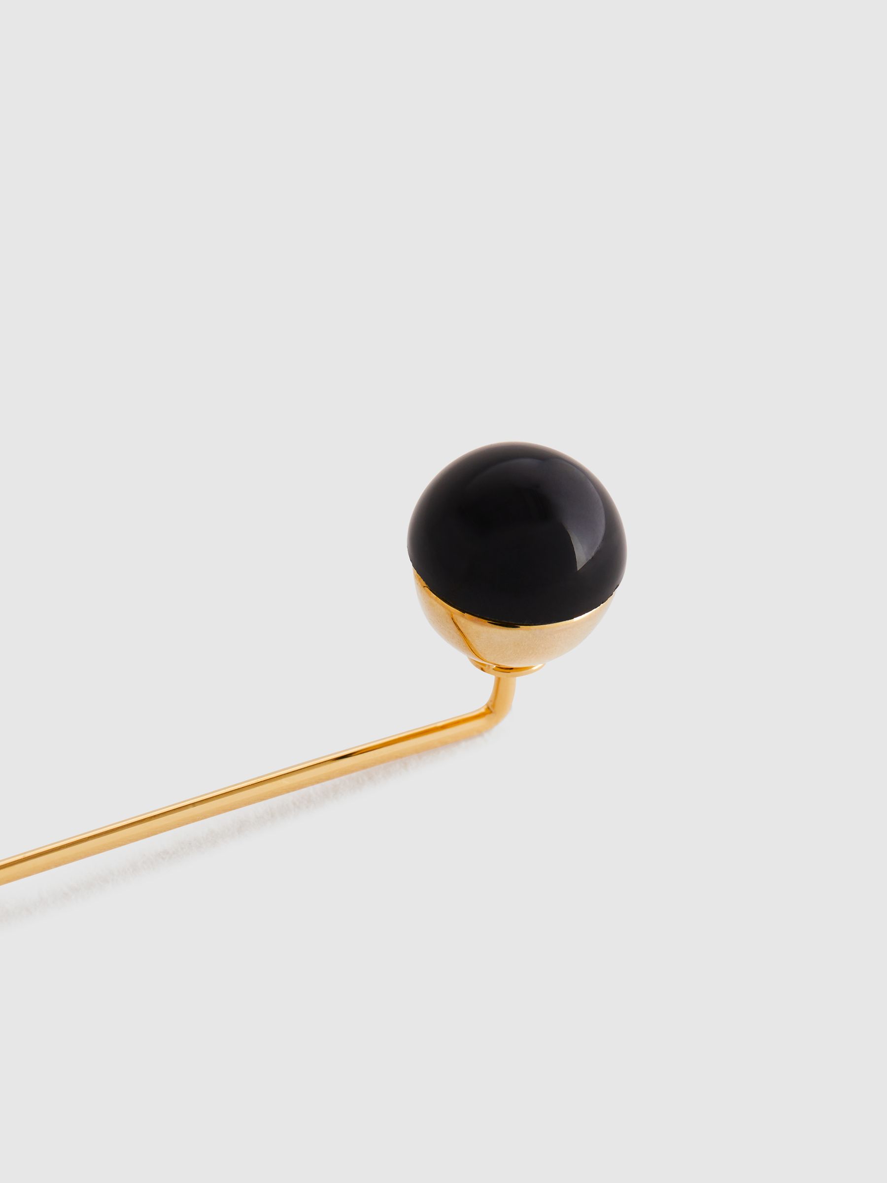 Pearl Lapel Pin in Gold - Image 4 of 4